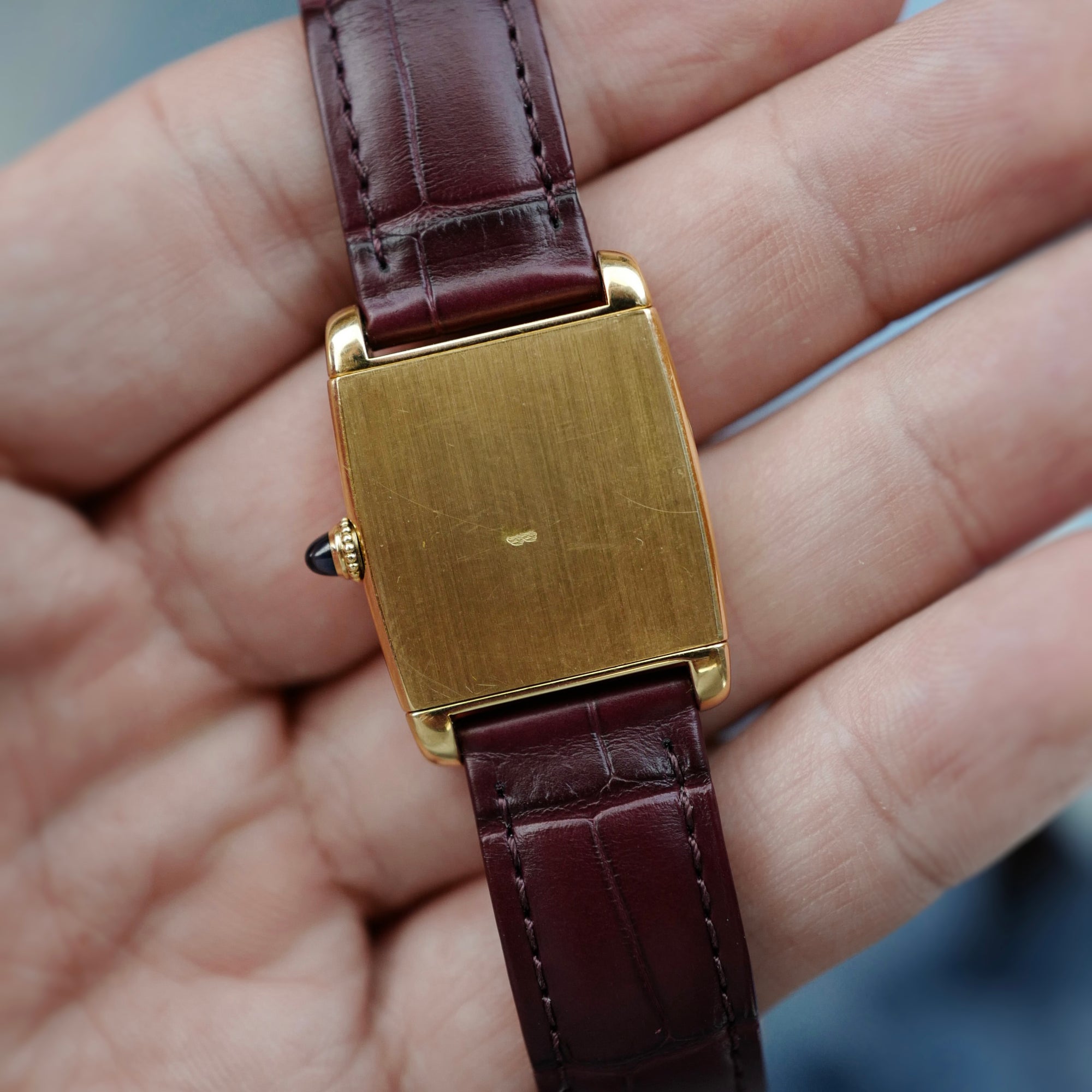 Cartier Yellow Gold Tank Reverso (New Arrival)