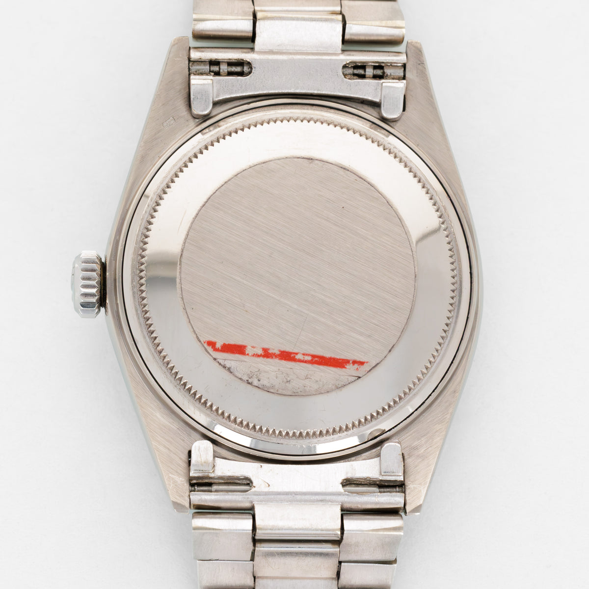 Rolex White Gold Day-Date Blue Stella Watch Ref. 1803