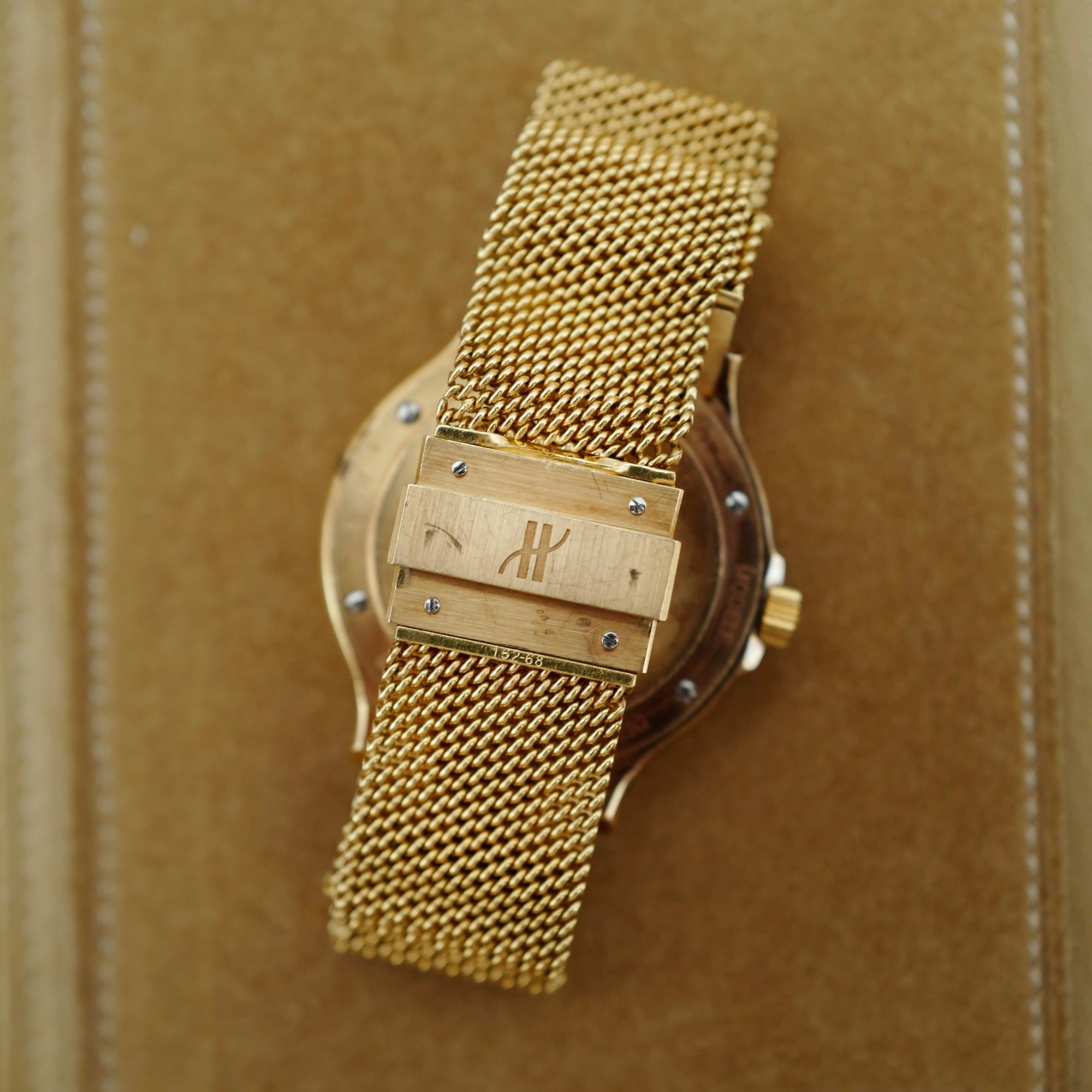 Hublot Yellow Gold MDM Cloisonne Ship Watch Ref. 1582.8