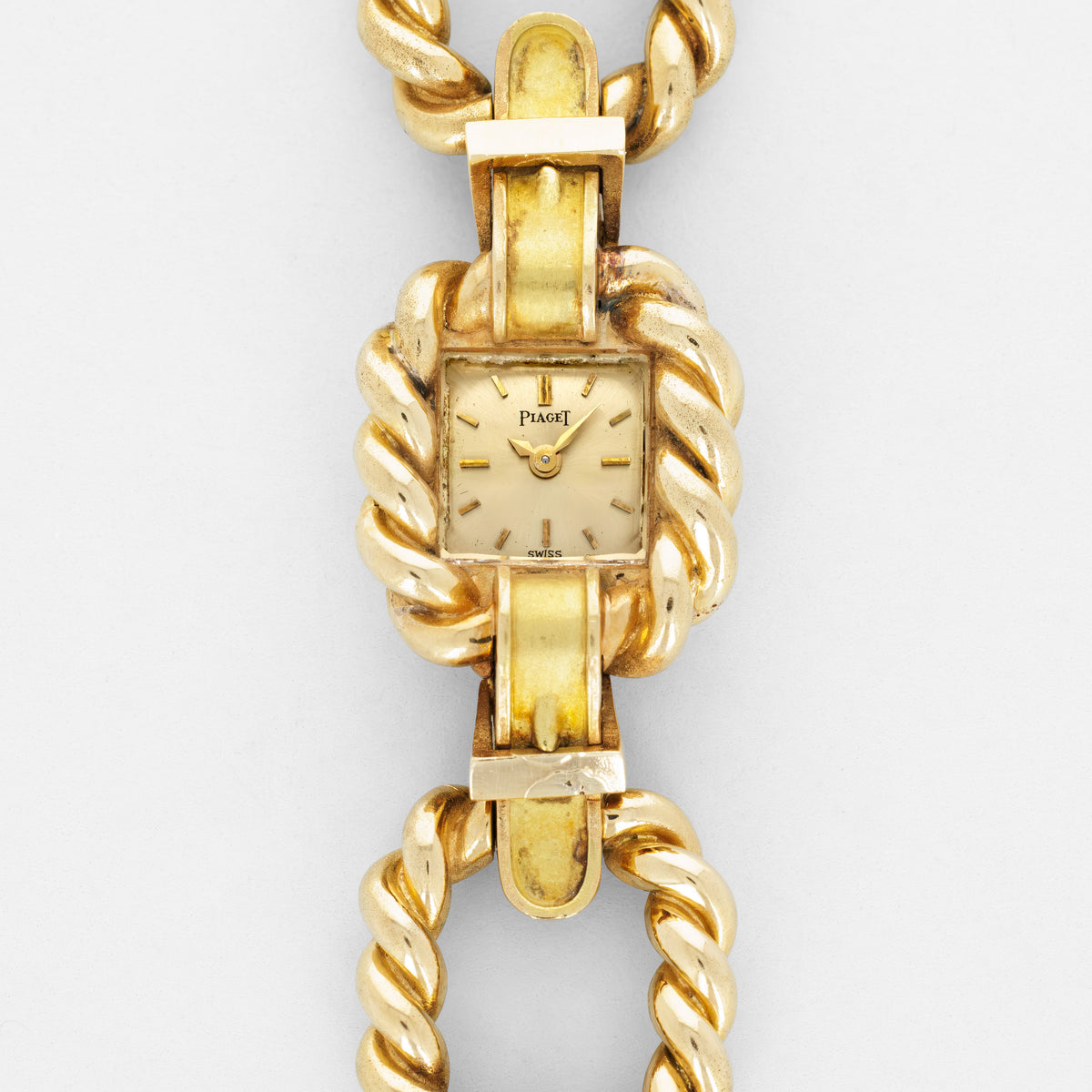 Piaget Yellow Gold Belt Style Bracelet Watch