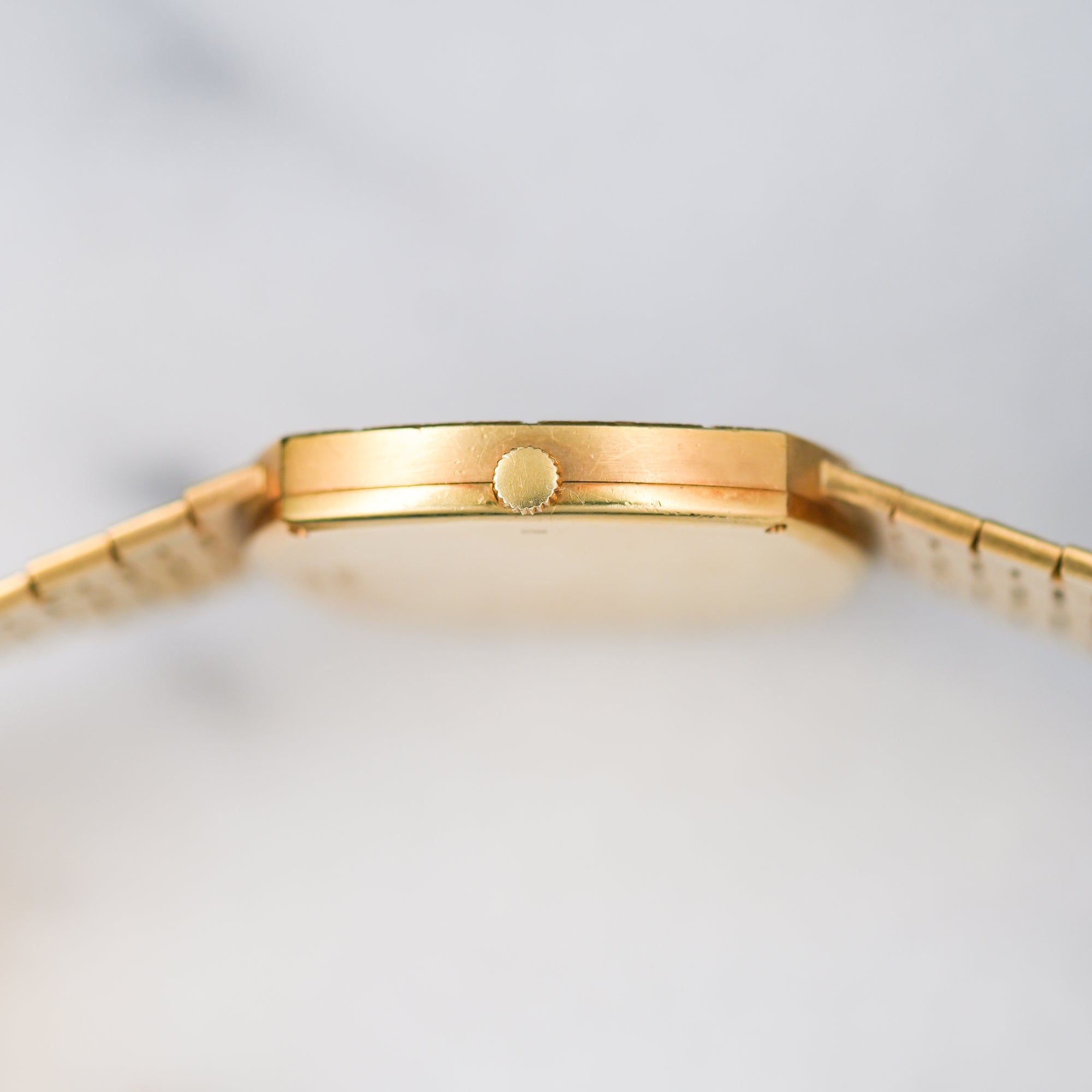Piaget Yellow Gold Bracelet Watch Ref. 12421 with Tigers Eye Dial (New Arrival)