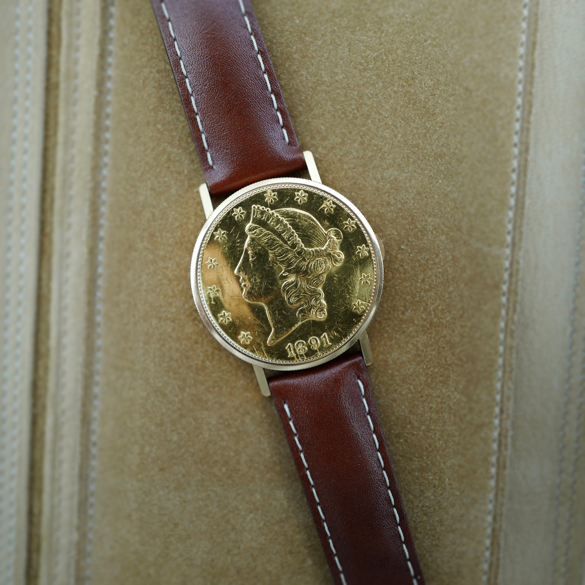 Vacheron Constantin Yellow Gold Coin Watch (New Arrival