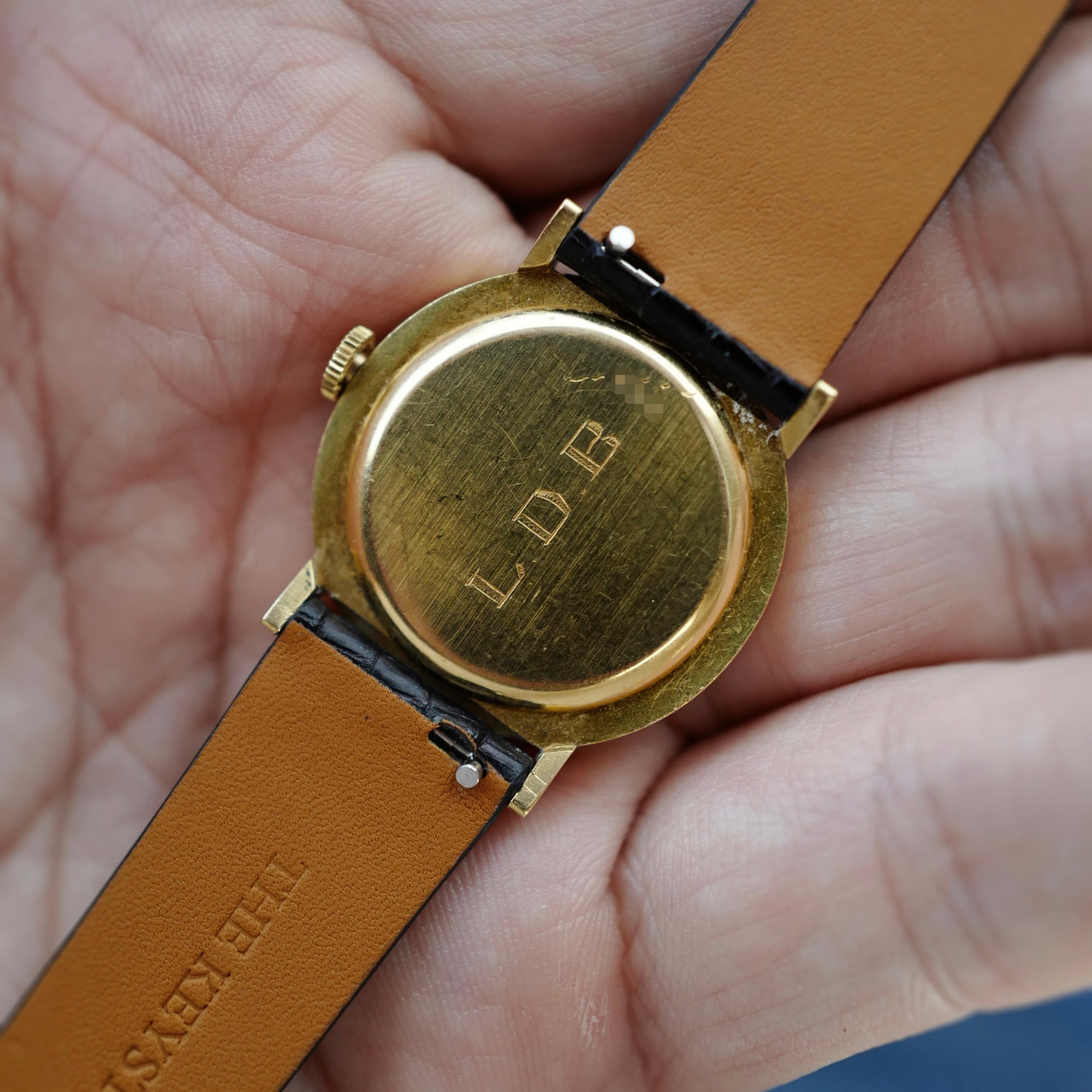 Audemars Piguet Yellow Gold and White Gold Watch with Sapphires