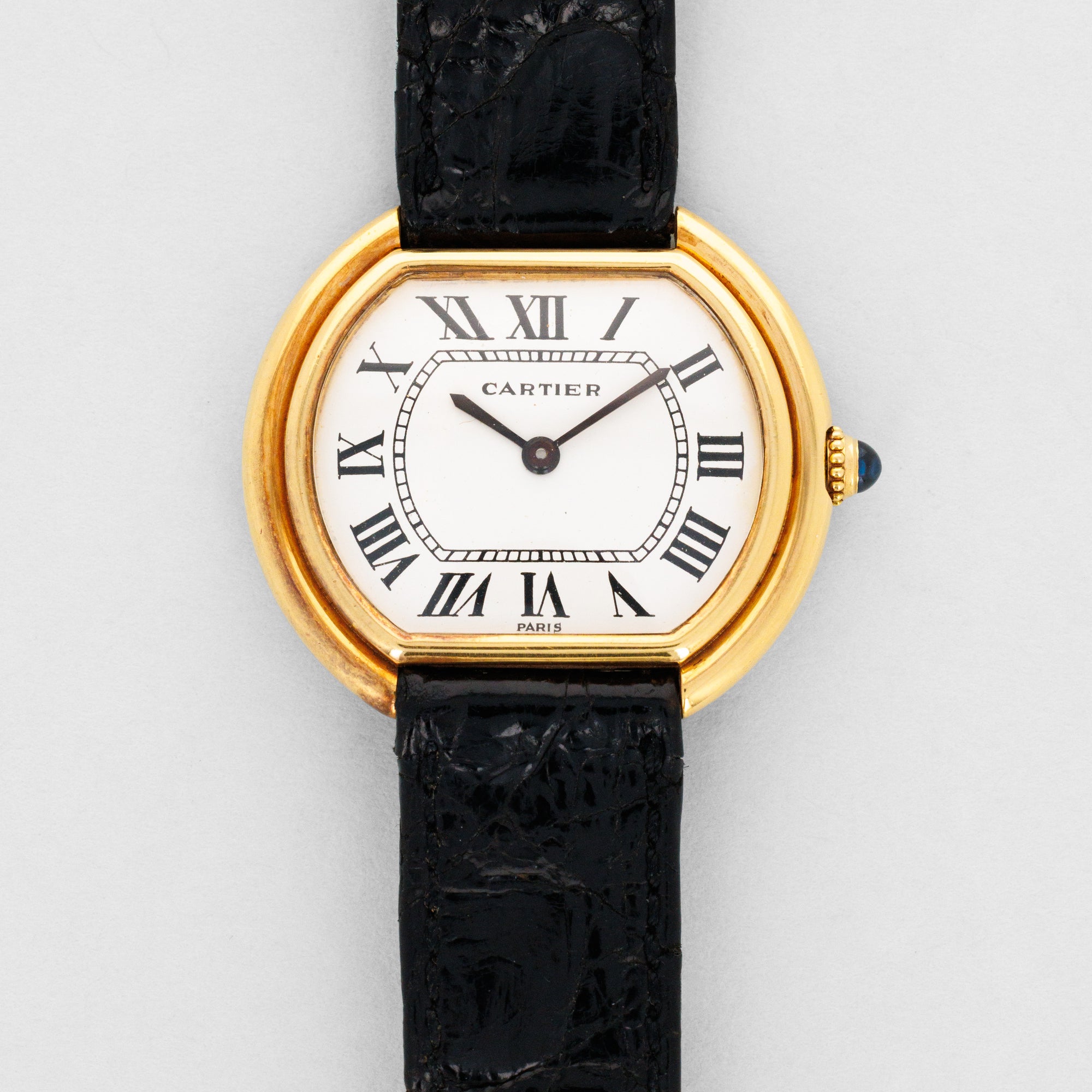 Cartier Yellow Gold Ellipse Ref. 81721152 with Paris Dial (New Arrival)