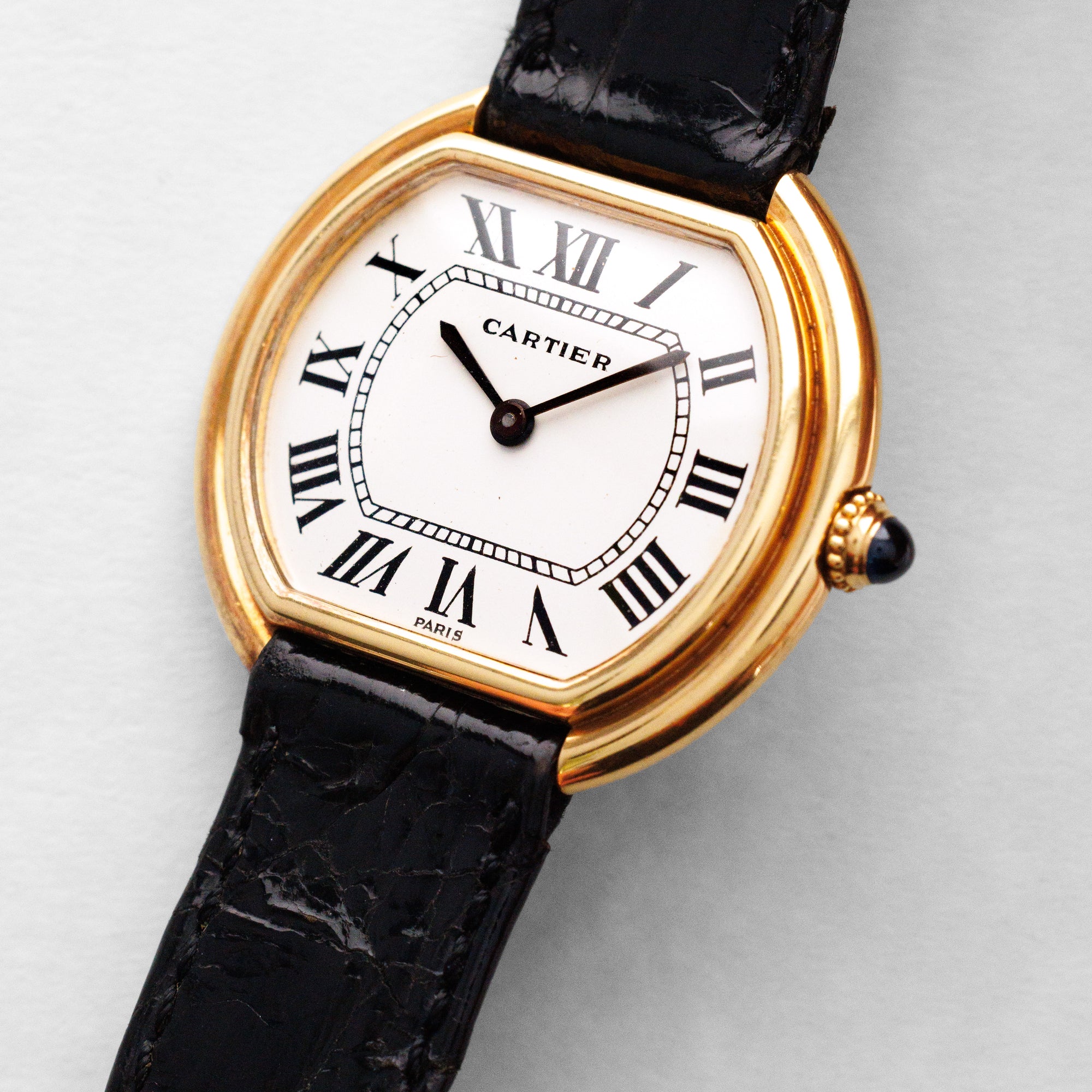 Cartier Yellow Gold Ellipse Ref. 81721152 with Paris Dial (New Arrival)