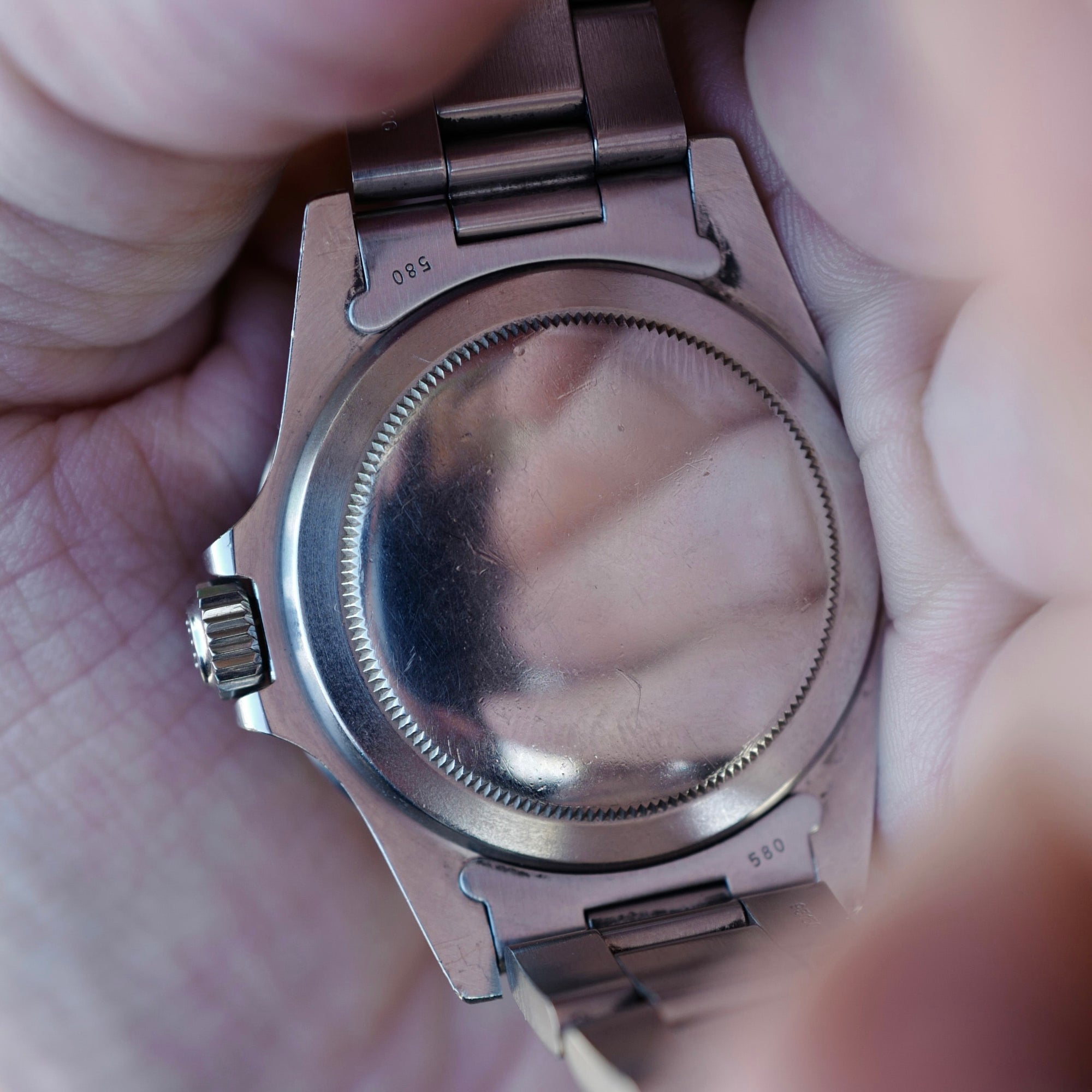 Rolex Steel Submariner Ref. 5513 with Nice Patina, Circa 1984 (New Arrival)