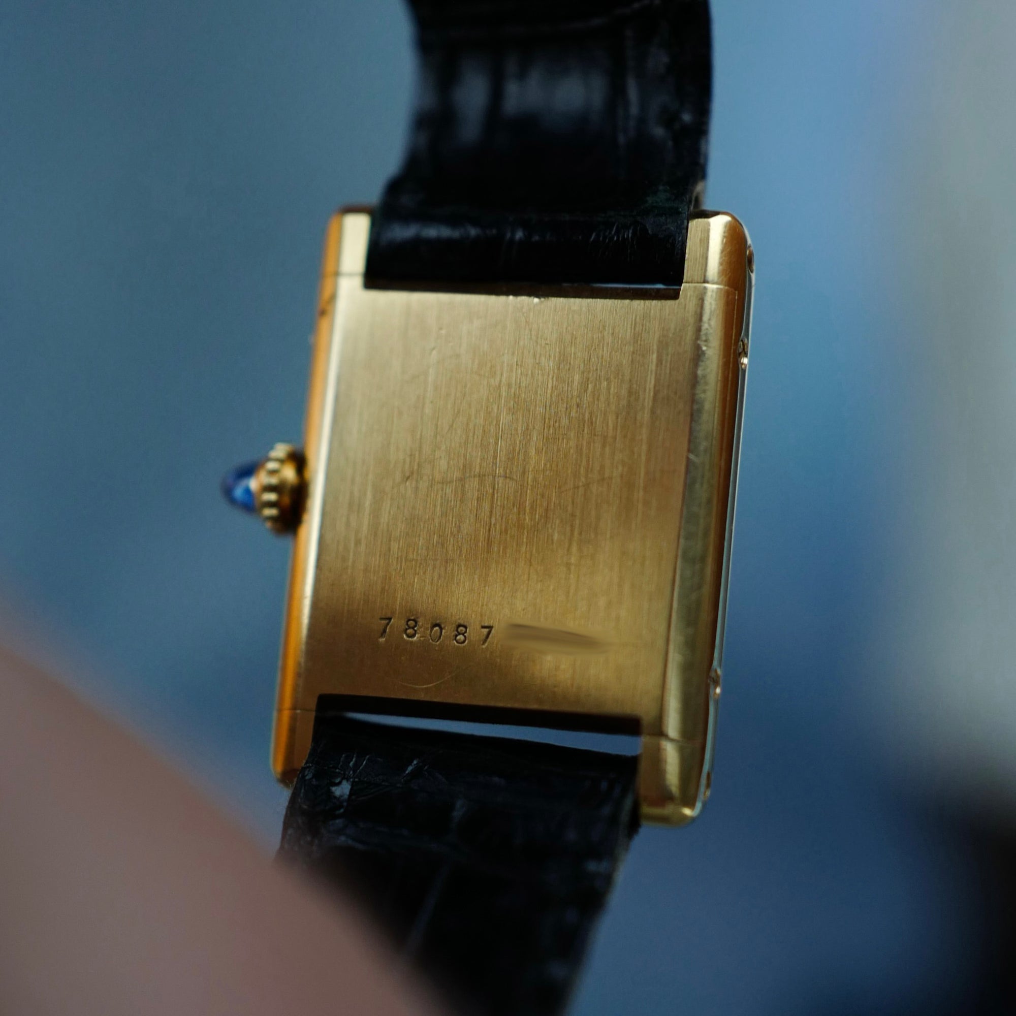 Cartier Yellow Gold Mechanical Tank (New Arrival)