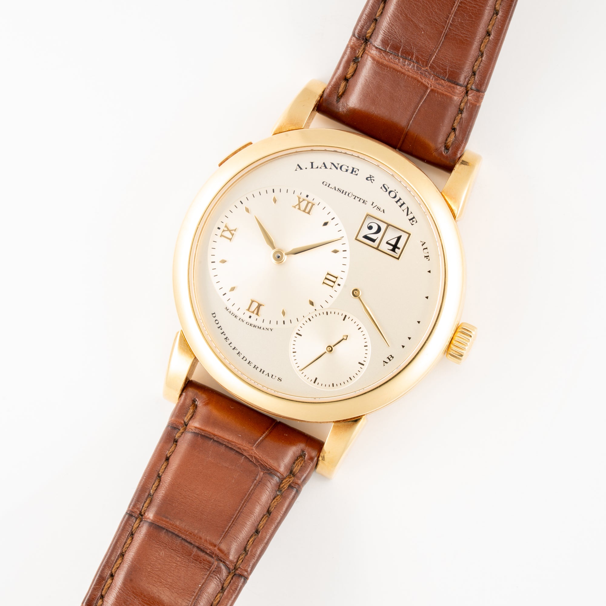 A. Lange & Sohne Yellow Gold Lange 1 Ref. 101.021 (New Arrival)