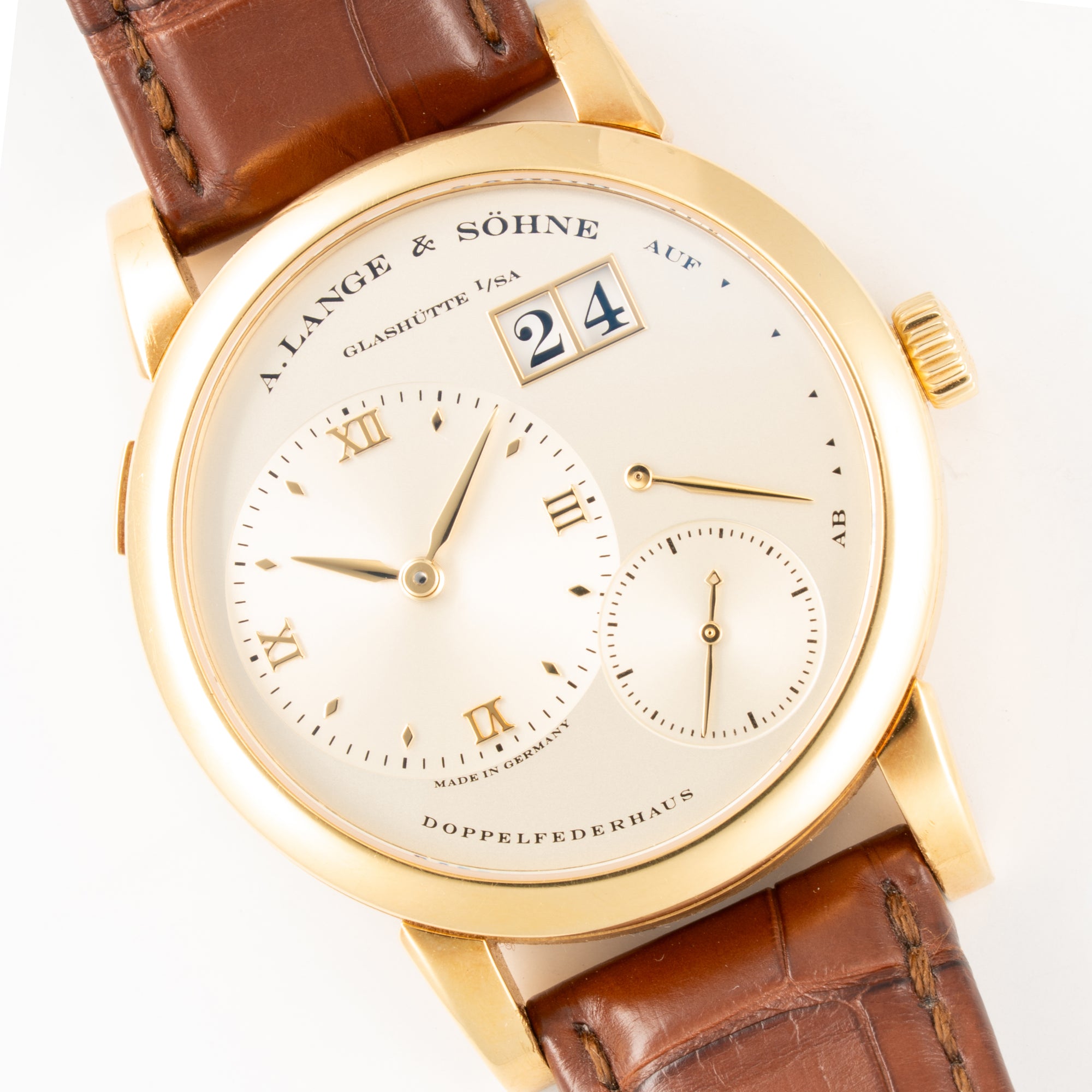 A. Lange & Sohne Yellow Gold Lange 1 Ref. 101.021 (New Arrival)