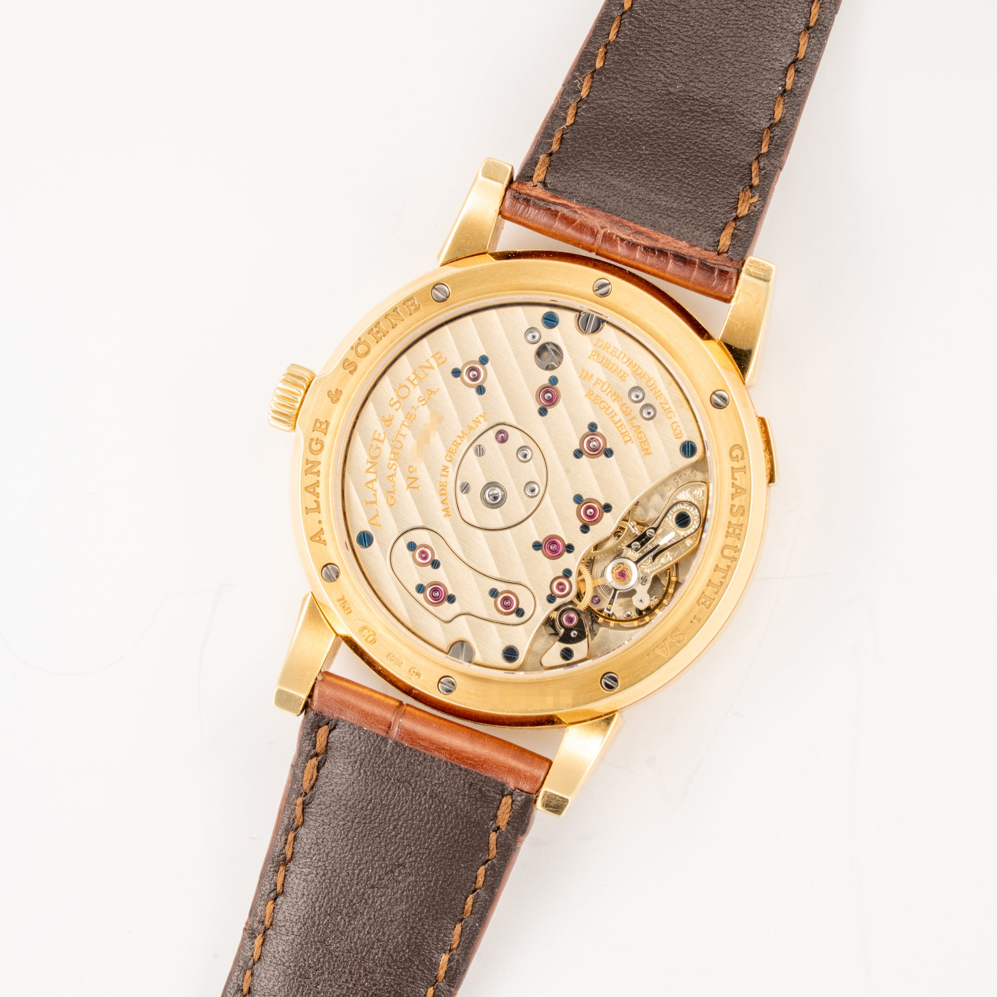 A. Lange & Sohne Yellow Gold Lange 1 Ref. 101.021 (New Arrival)