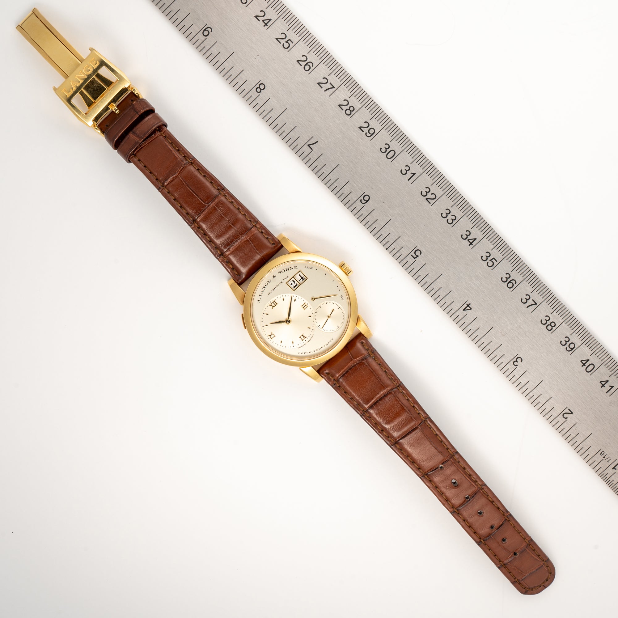 A. Lange &amp; Sohne Yellow Gold Lange 1 Ref. 101.021 (New Arrival)