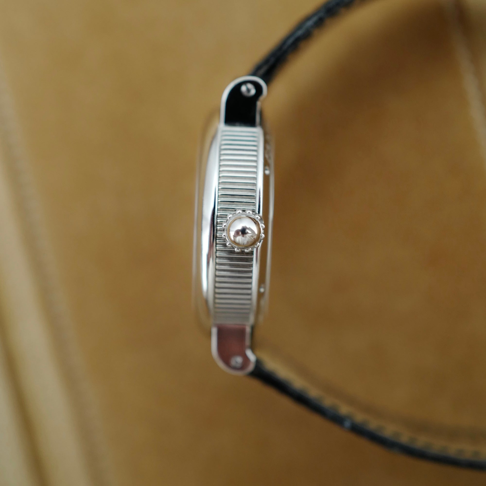 Gerald Genta Steel Mickey Mouse Ref. G3712 70th Anniversary Watch with Mother of Pearl Dial