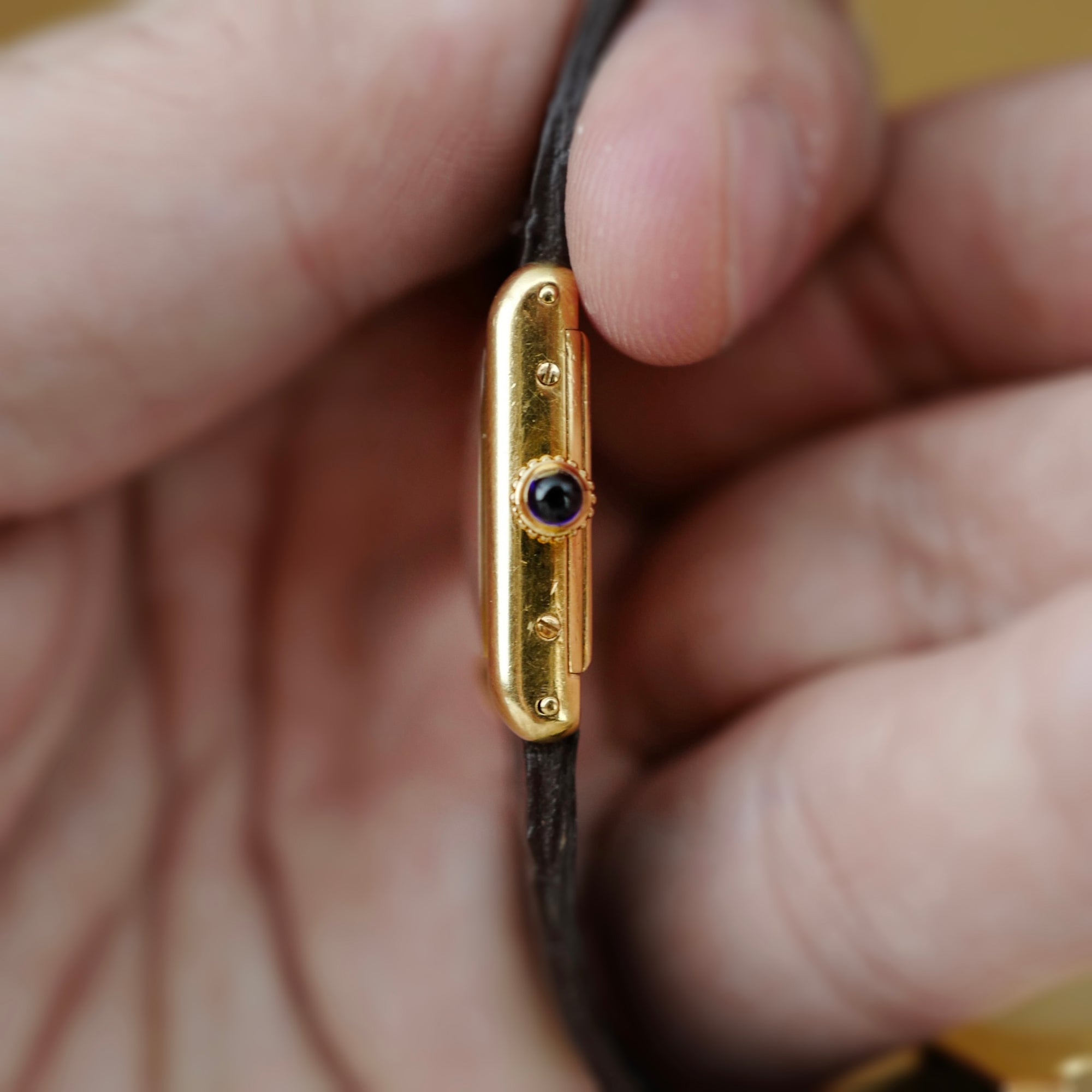 Cartier Yellow Gold Tank Louis Cartier Paris (New Arrival)