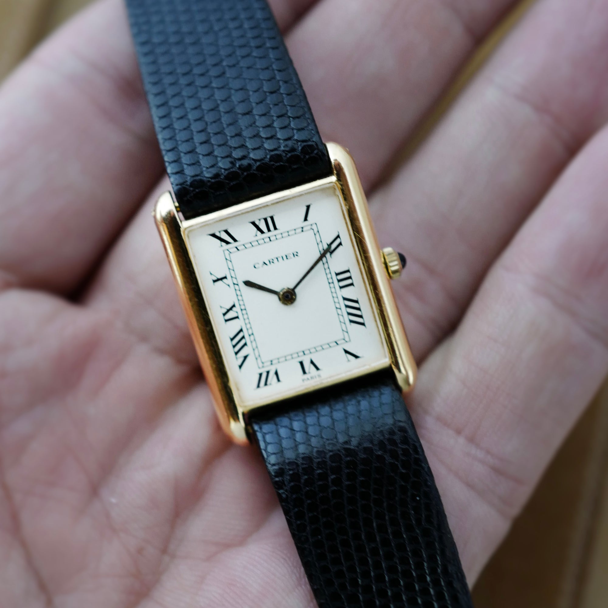 Cartier Yellow Gold Tank Louis Ref. 78086