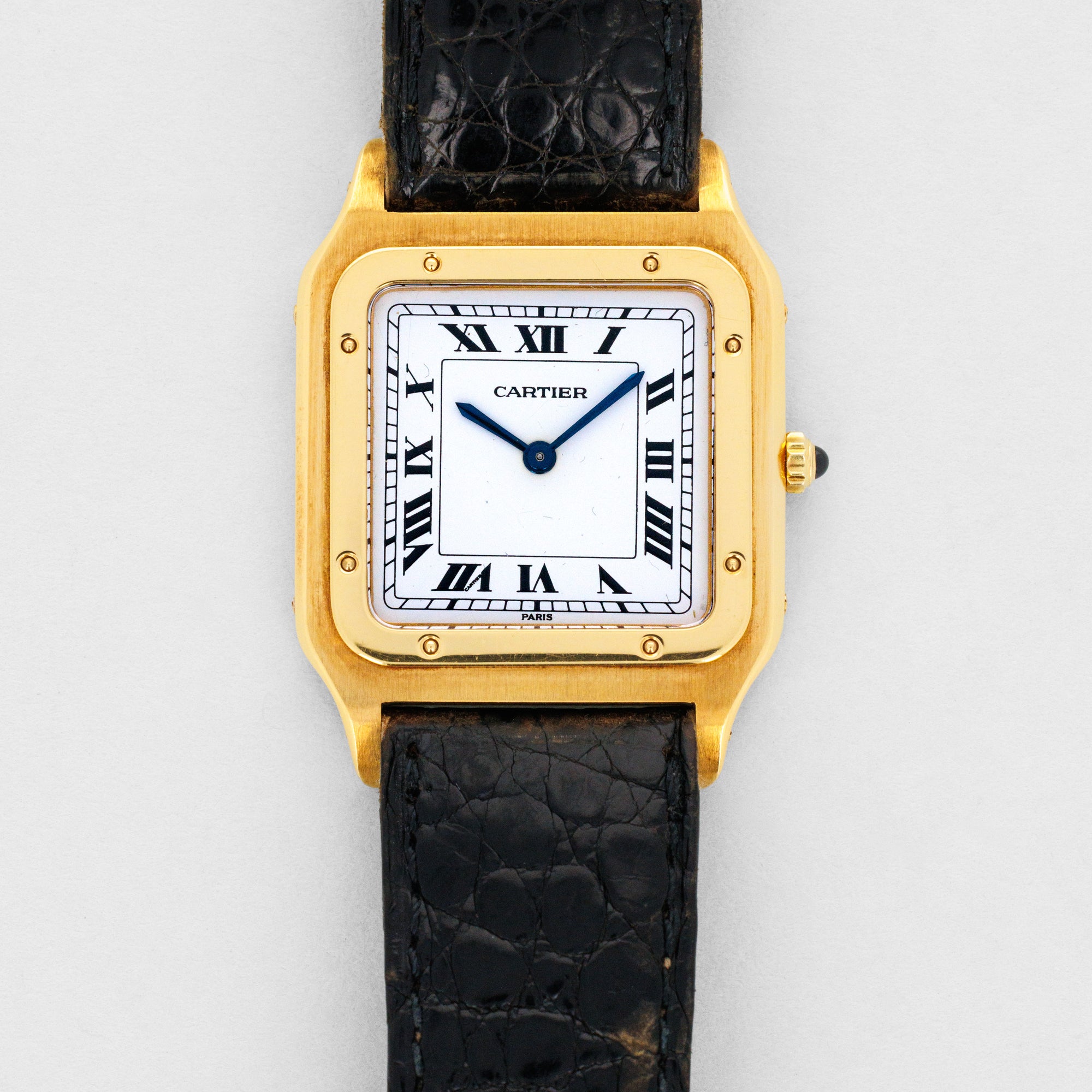 Cartier Yellow Gold Santos Dumont Mechanical Ref. 96061 (New Arrival)