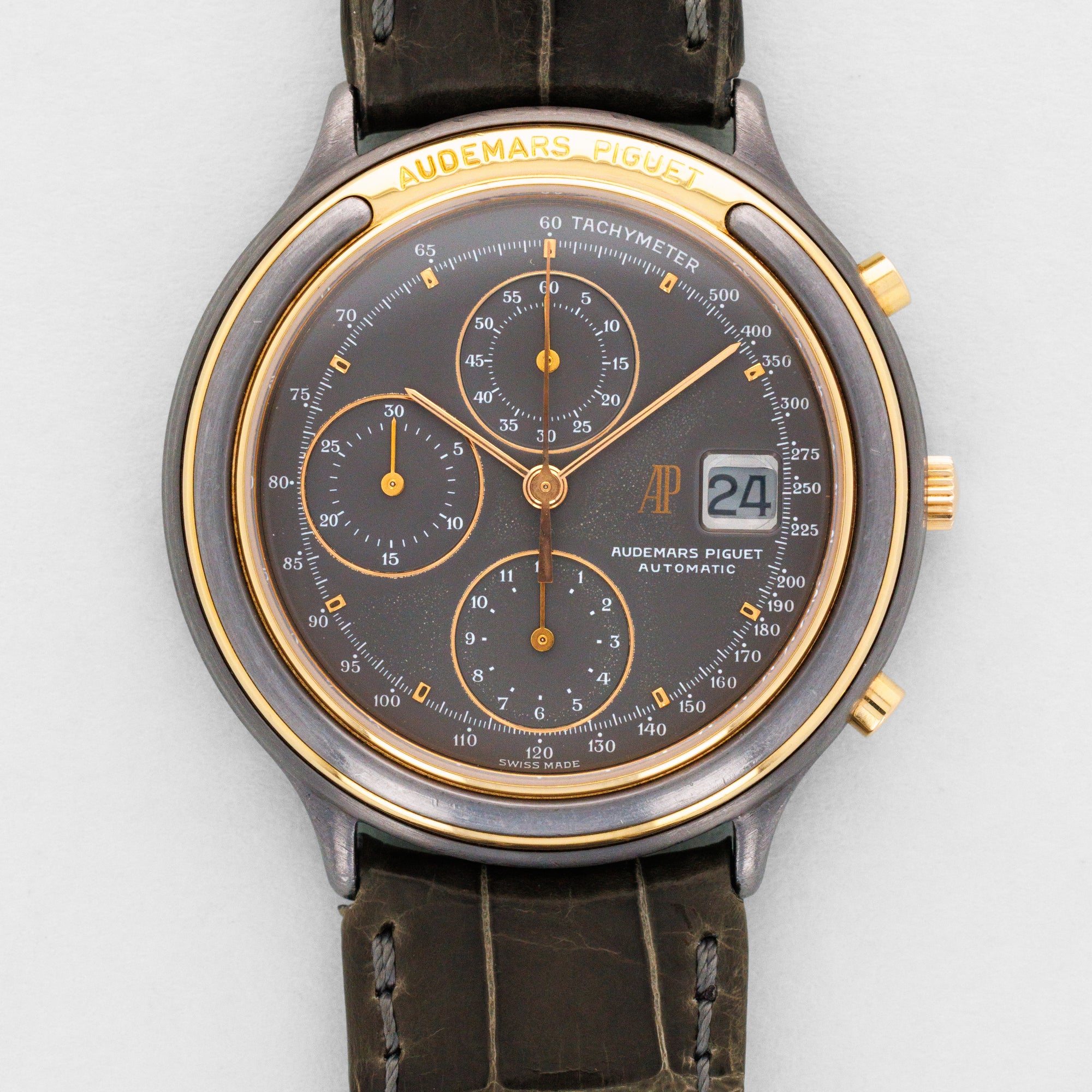 Audemars Piguet Tantalum and Rose Gold Huitieme Chrononograph 25644 (New Arrival)
