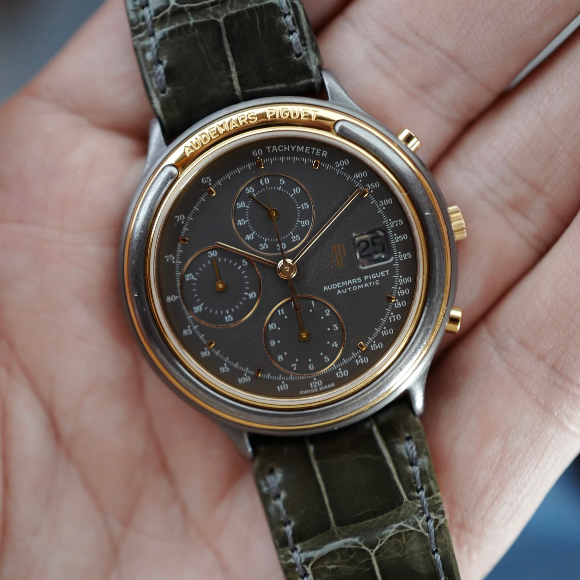 Audemars Piguet Tantalum and Rose Gold Huitieme Chrononograph 25644