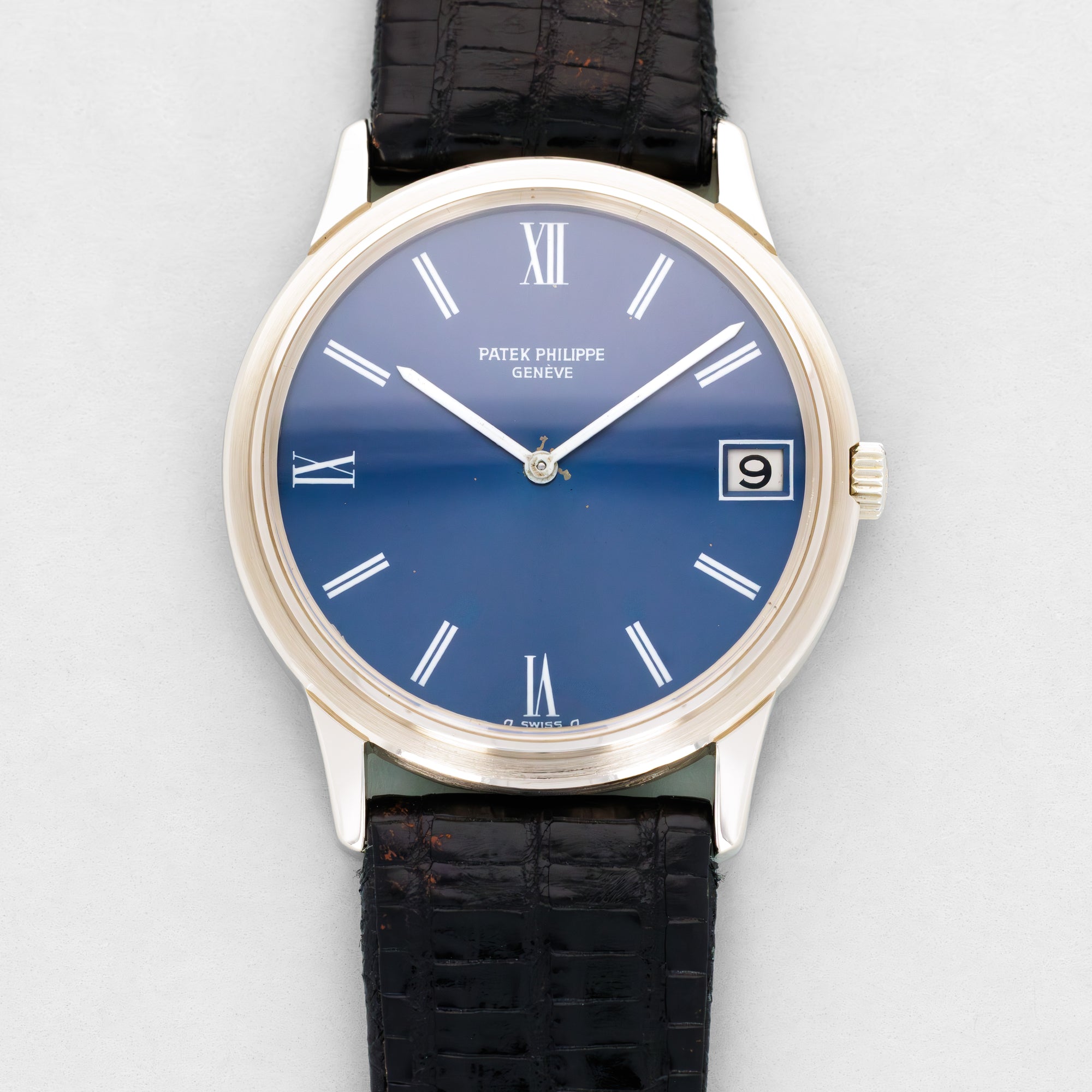 Patek Philippe White Gold Automatic Calatrava Ref. 3593
