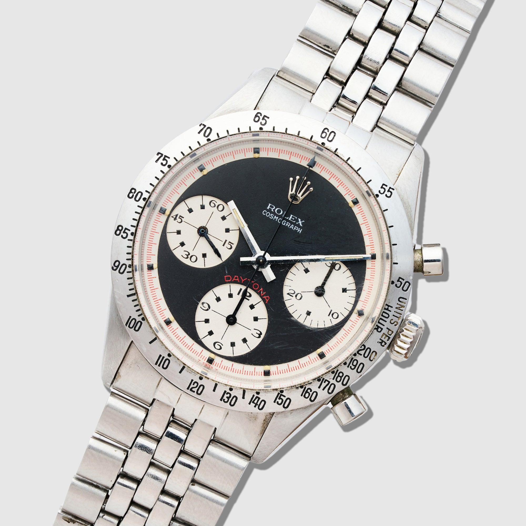 Rolex Cosmograph Daytona Paul Newman with Original Box and Papers, 1969