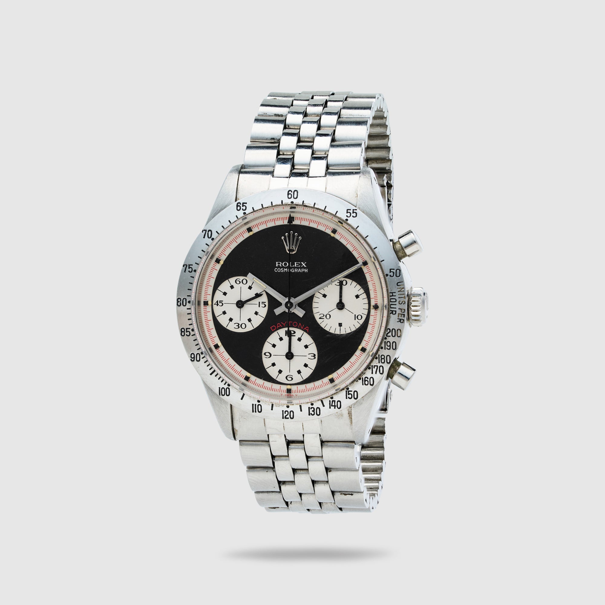 Rolex Cosmograph Daytona Paul Newman with Original Box and Papers, 1969