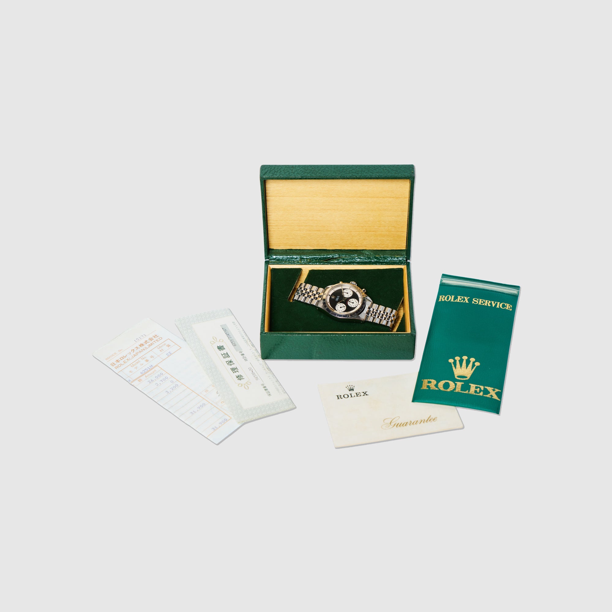 Rolex Cosmograph Daytona Paul Newman with Original Box and Papers, 1969