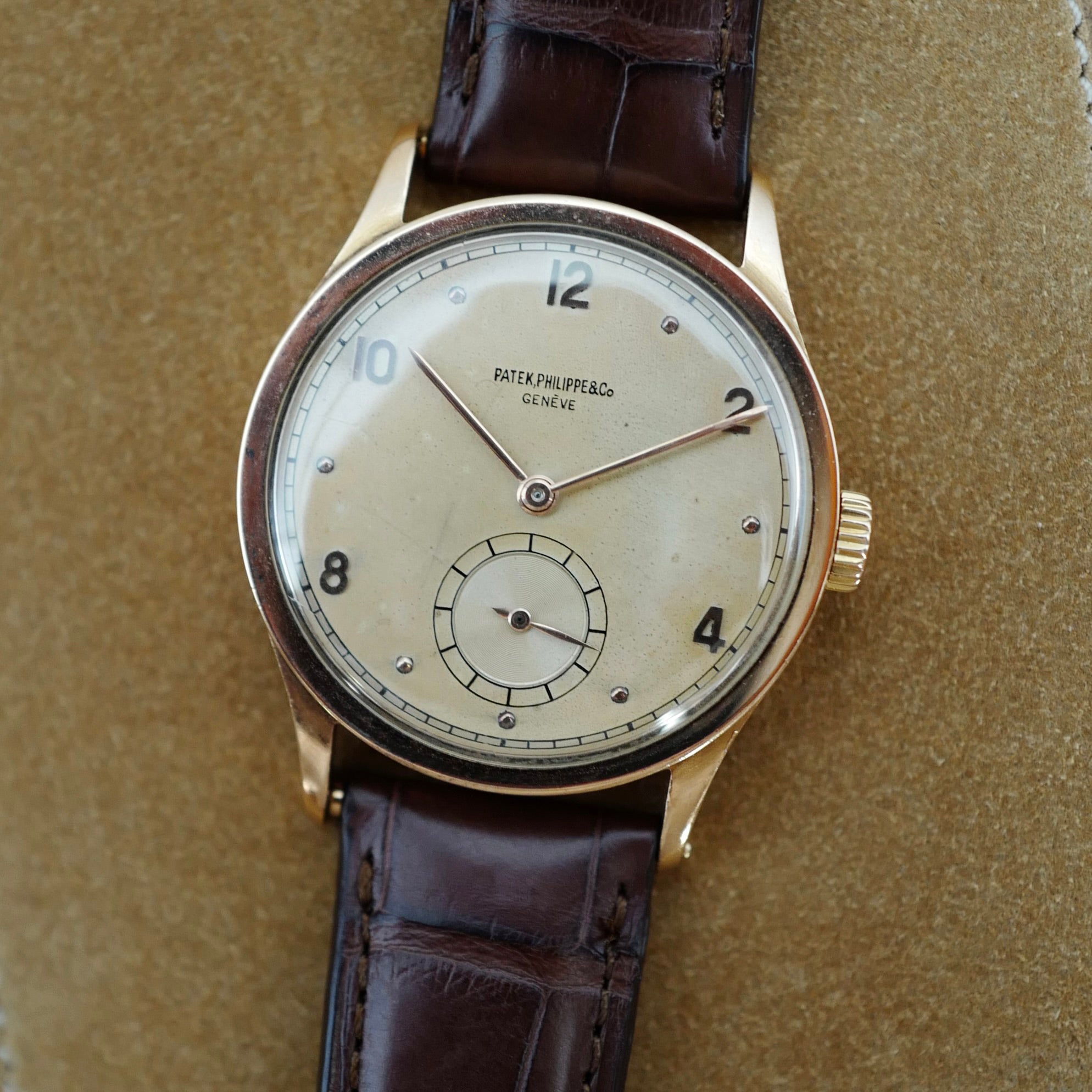 Patek Philippe Pink Gold Calatrava Watch Ref. 570 (New Arrival)