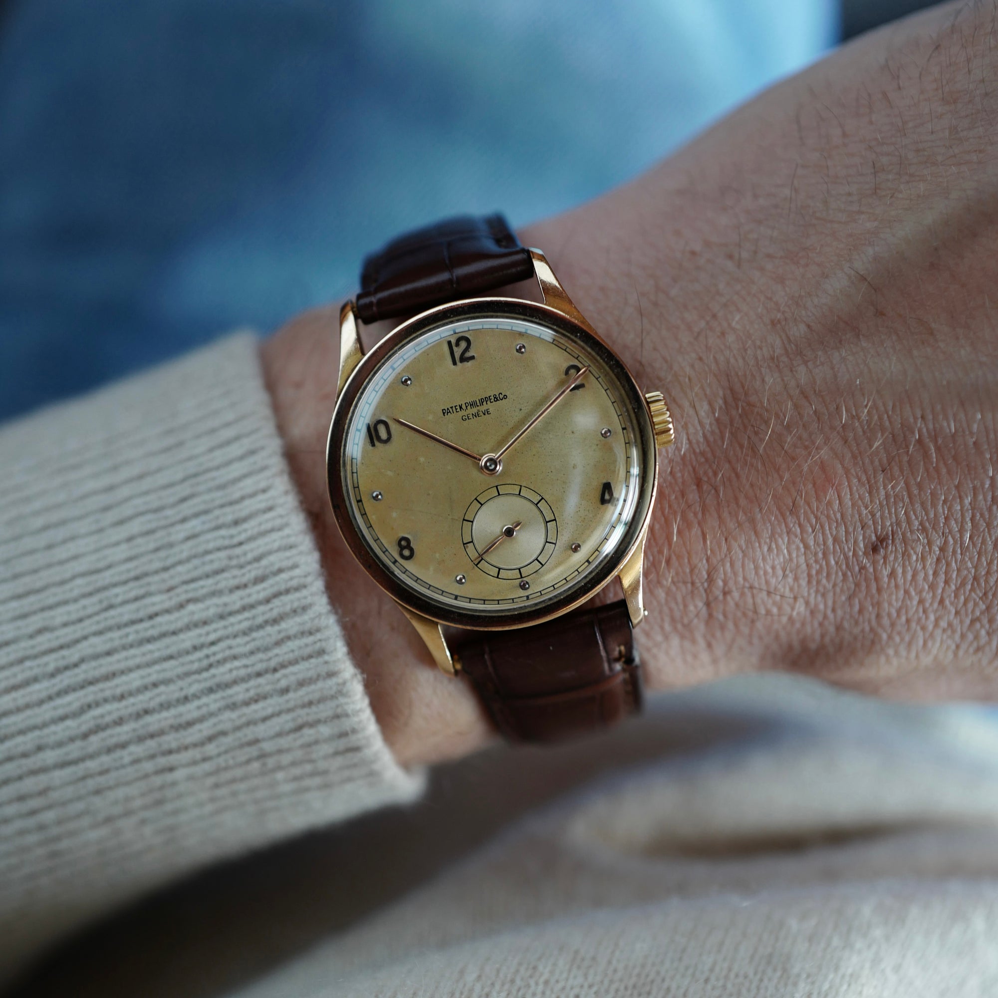 Patek Philippe Pink Gold Calatrava Watch Ref. 570 (New Arrival)