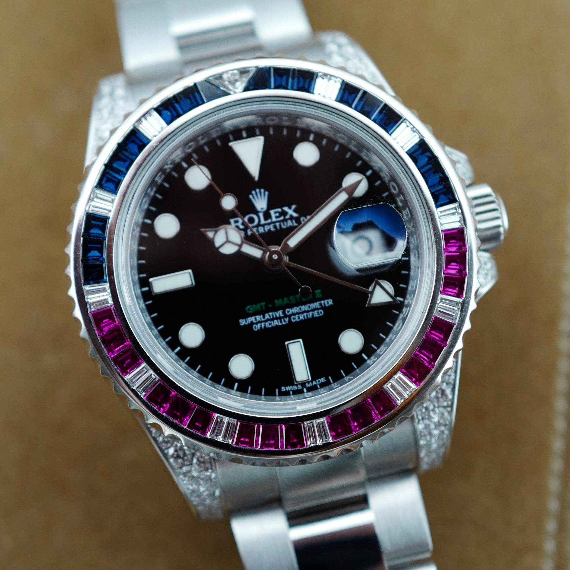 Rolex White Gold SARU GMT-Master II Ref. 116759SARU (New Arrival)