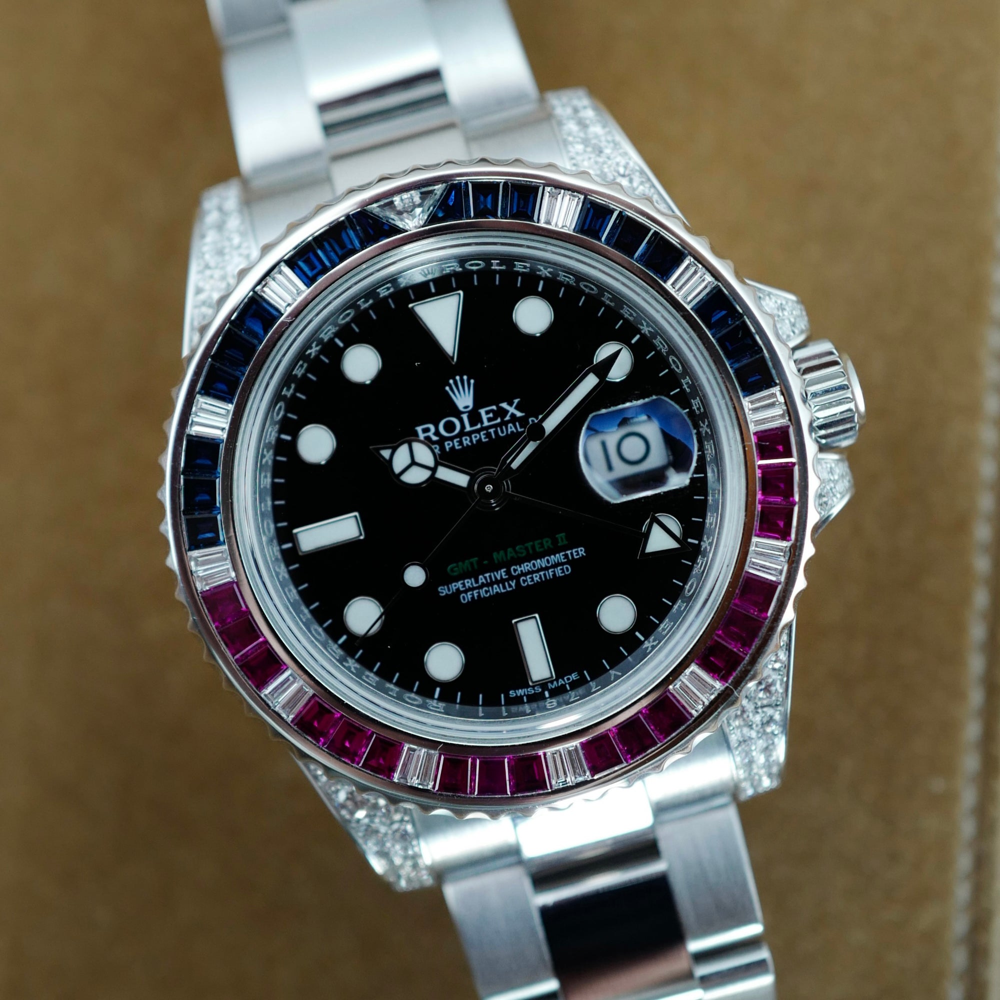Rolex White Gold SARU GMT-Master II Ref. 116759SARU (New Arrival)