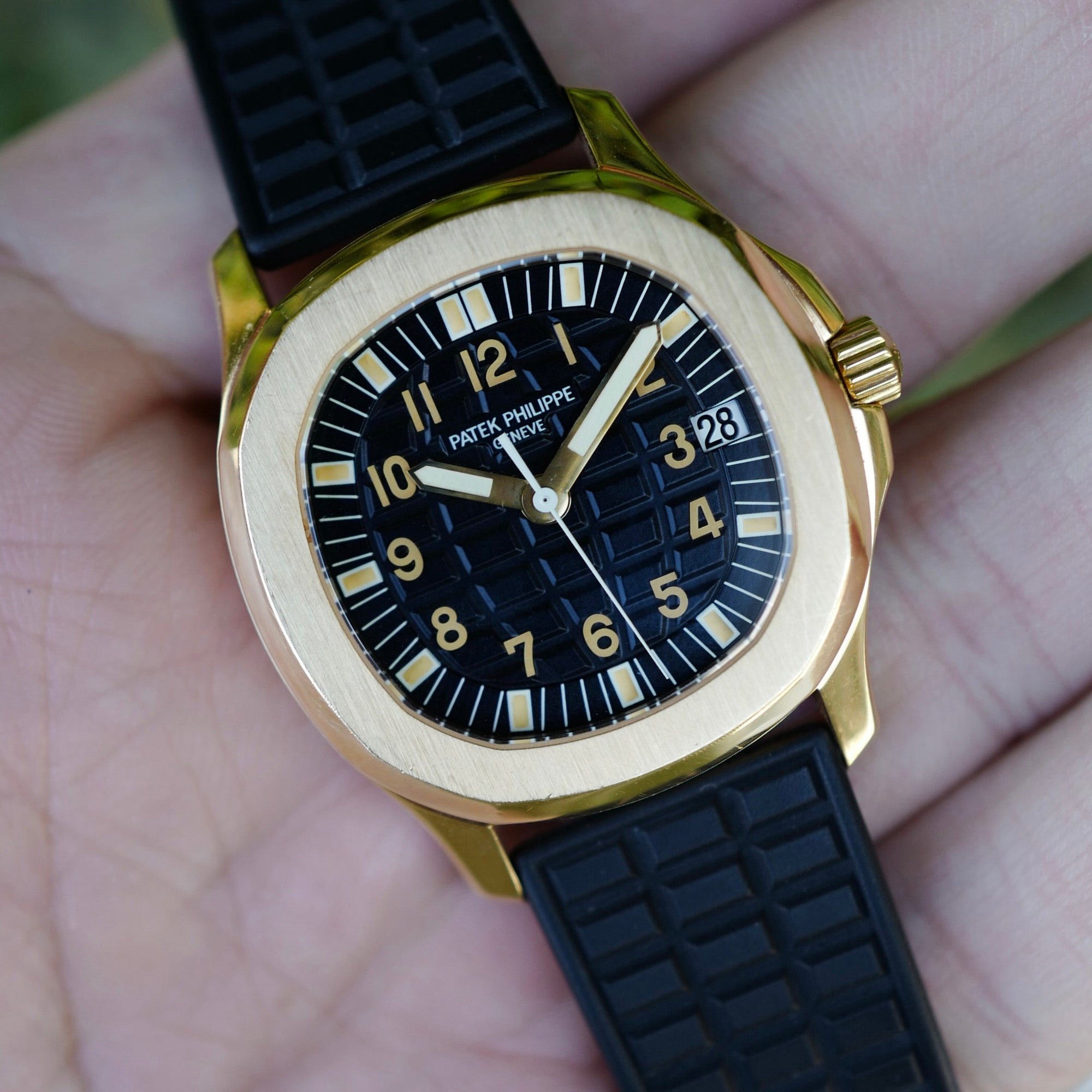 Patek Philippe Yellow Gold Aquanaut Ref. 5066 (New Arrival)