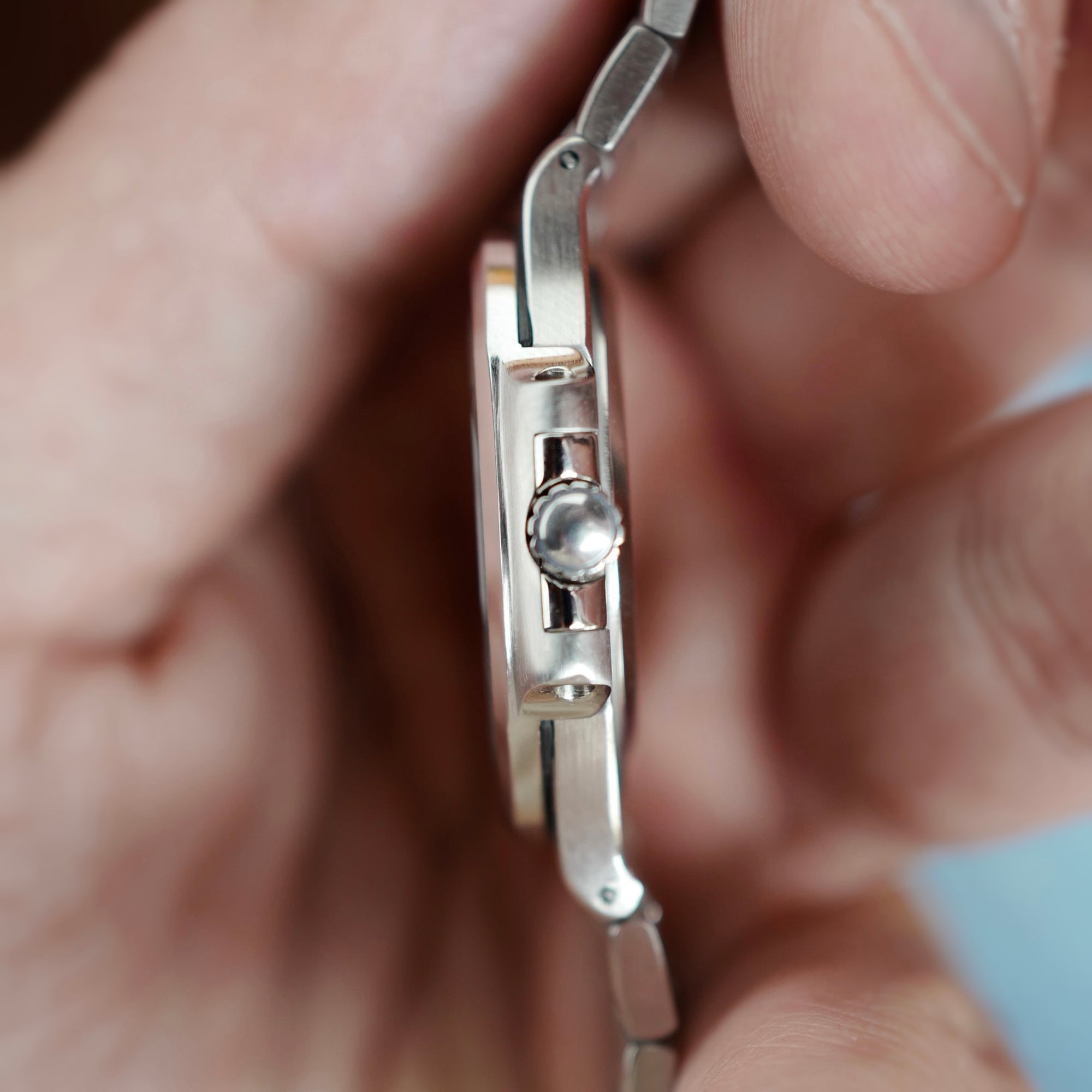 Patek Philippe - Patek Philippe Steel Nautilus Baby Blue Watch Ref. 3800 - The Keystone Watches