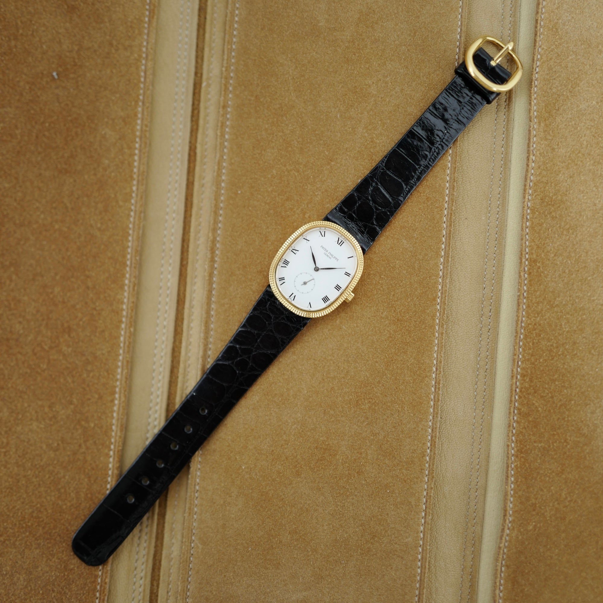 Patek Philippe Yellow Gold Ellipse Ref. 3987