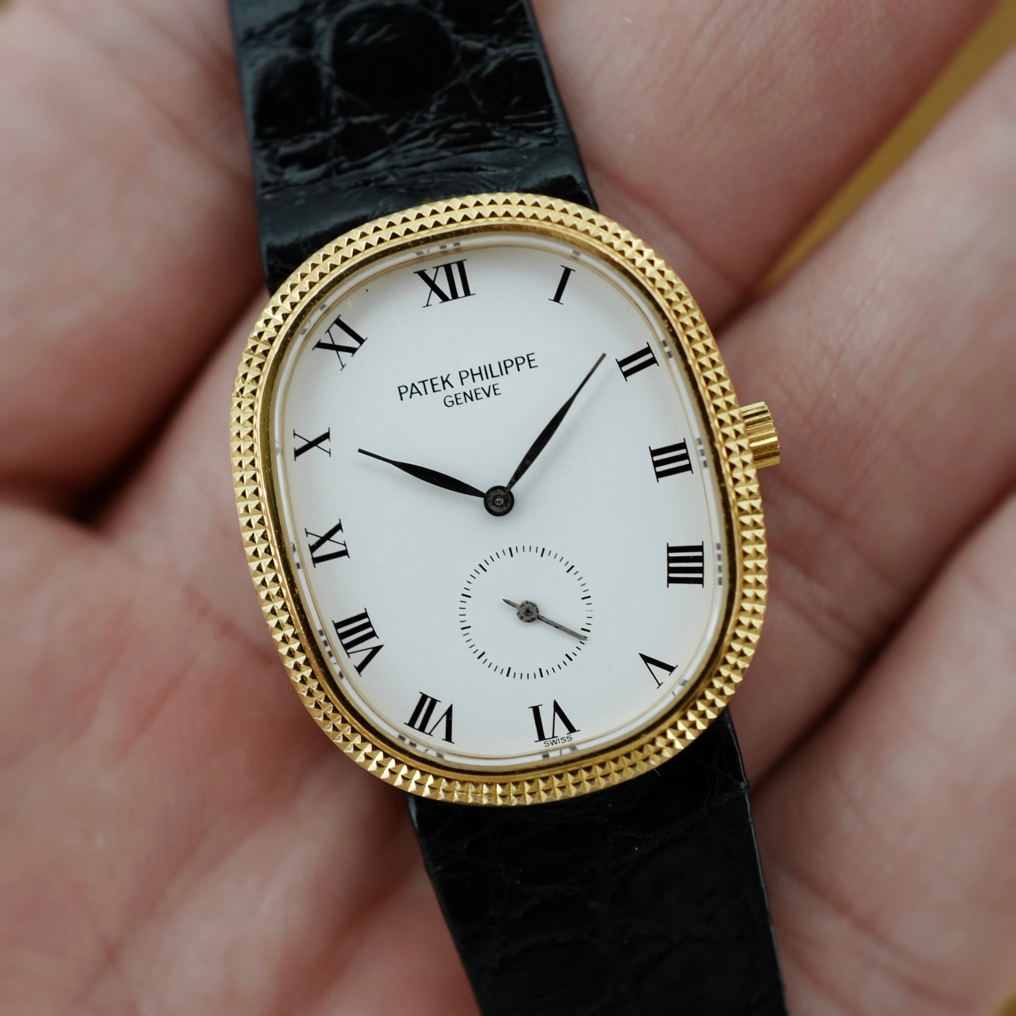 Patek Philippe Yellow Gold Ellipse Ref. 3987