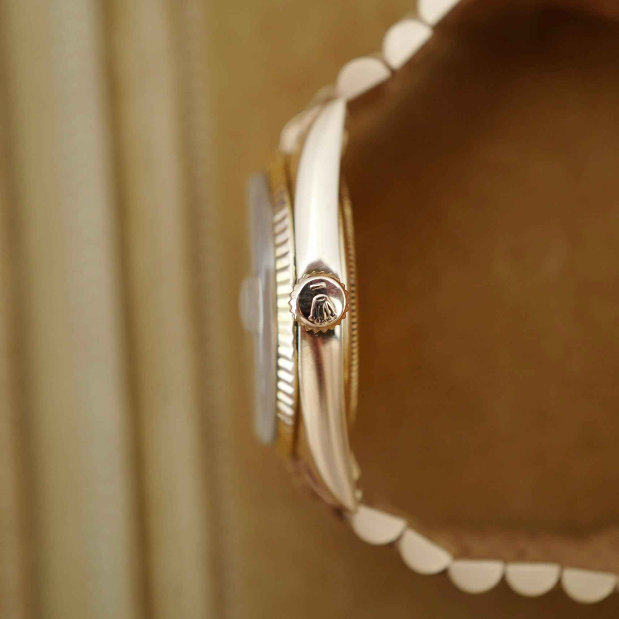 Rolex Rose Gold Datejust Ref. 1601 with Diamond Indices
