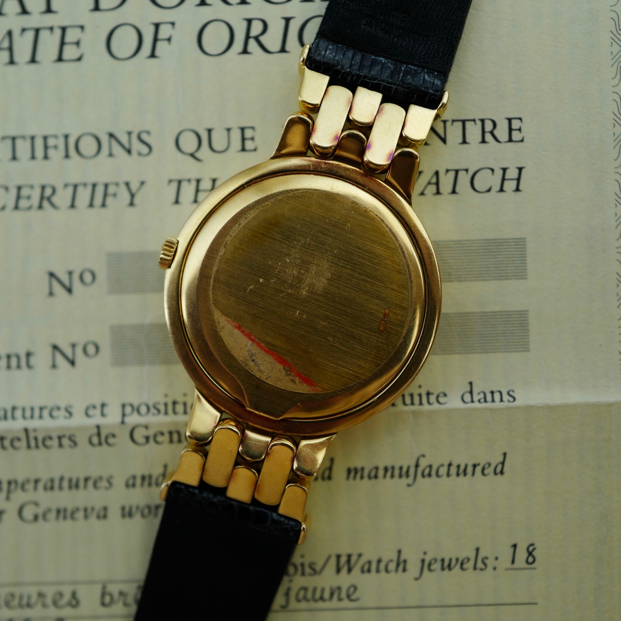 Patek Philippe Yellow Gold Calatrava Ref. 3915 with Original Papers