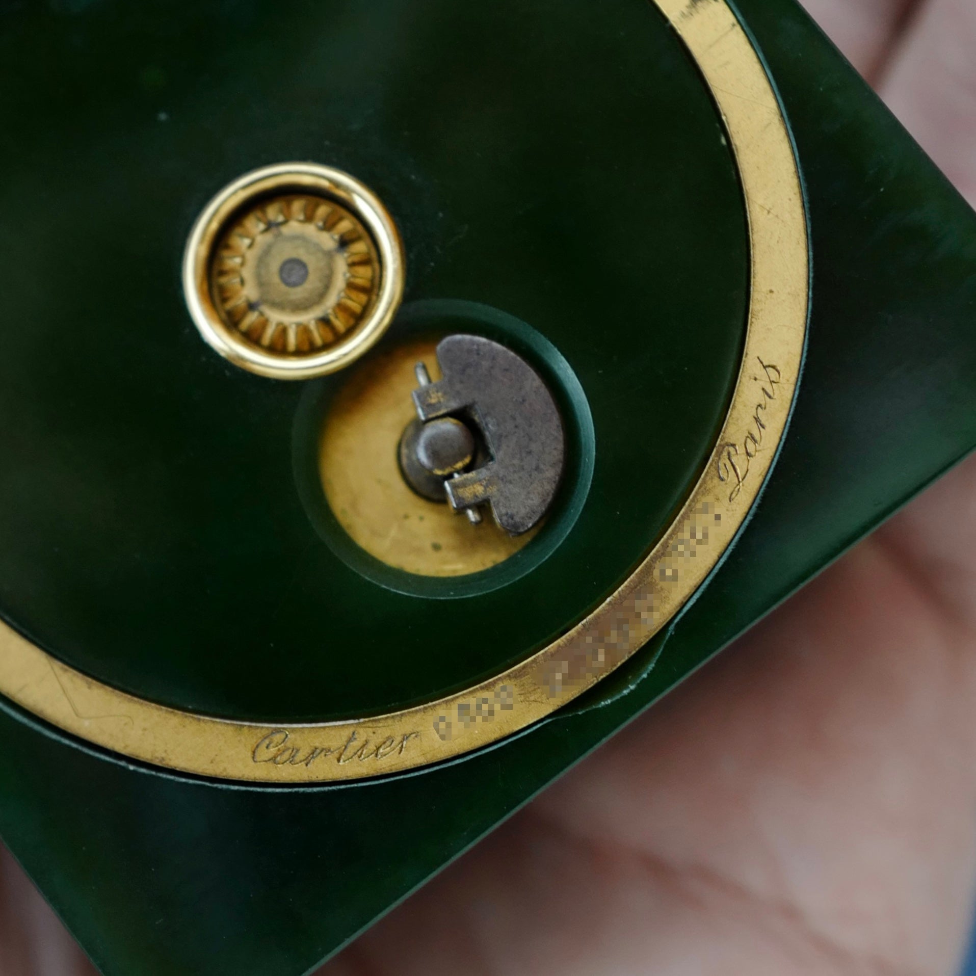 Cartier Paris Nephrite Clock, 1930