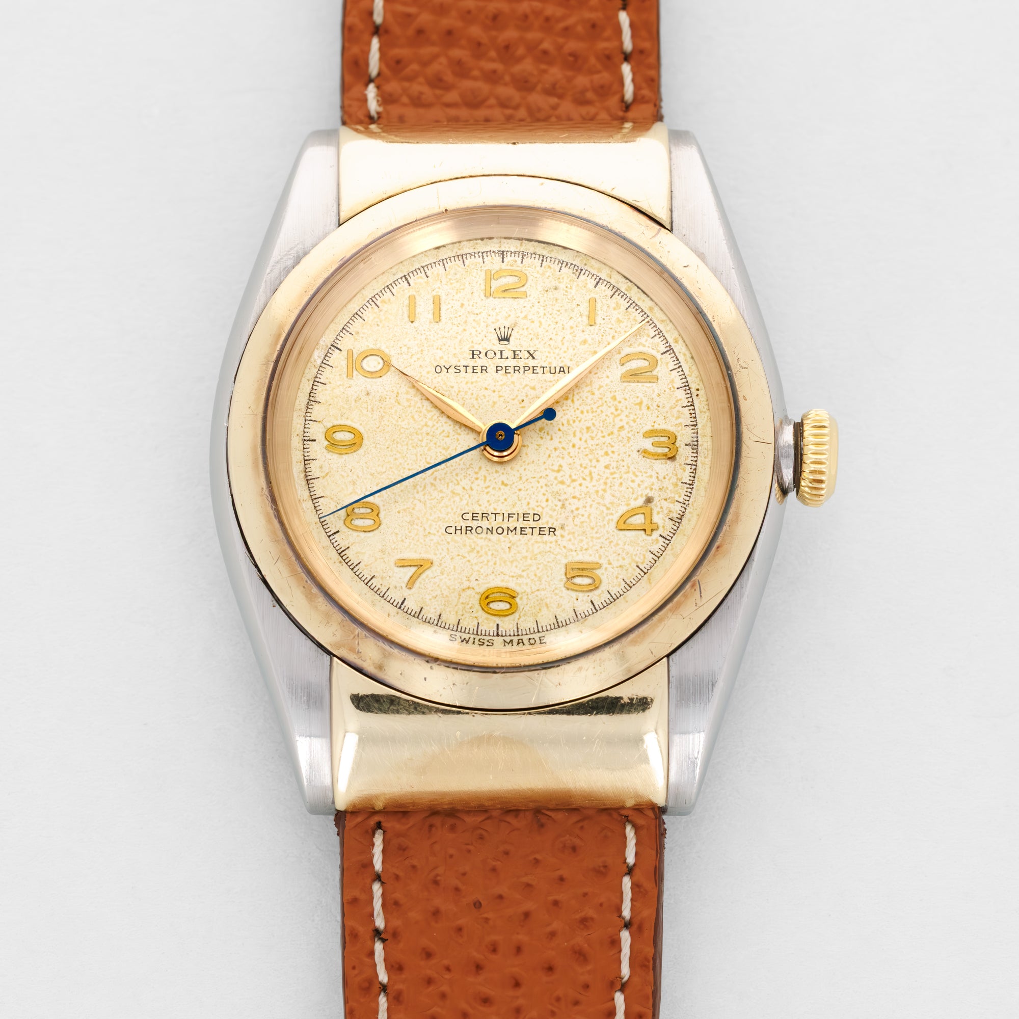 Rolex Two-Tone Hooded Bubbleback
