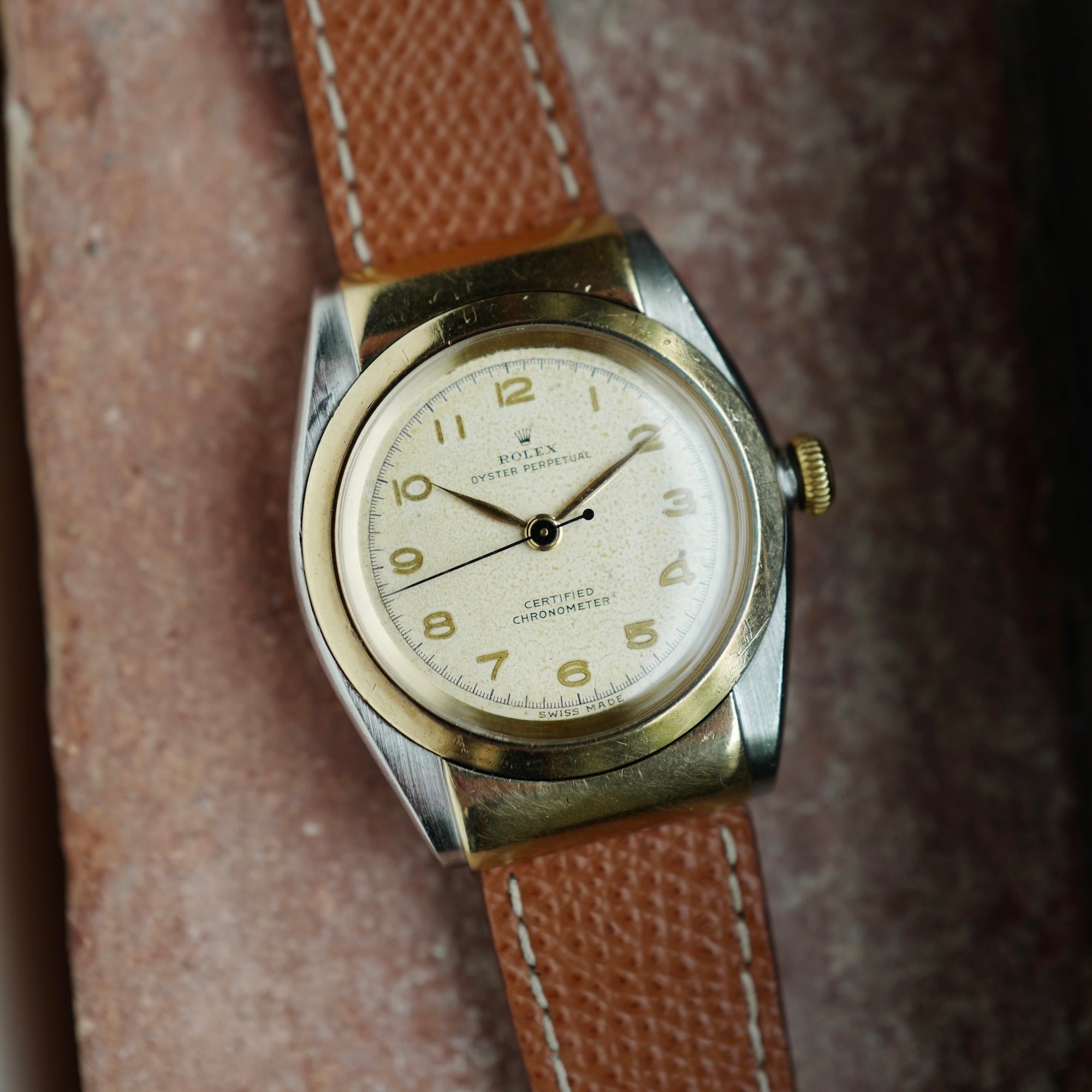 Rolex Two-Tone Hooded Bubbleback