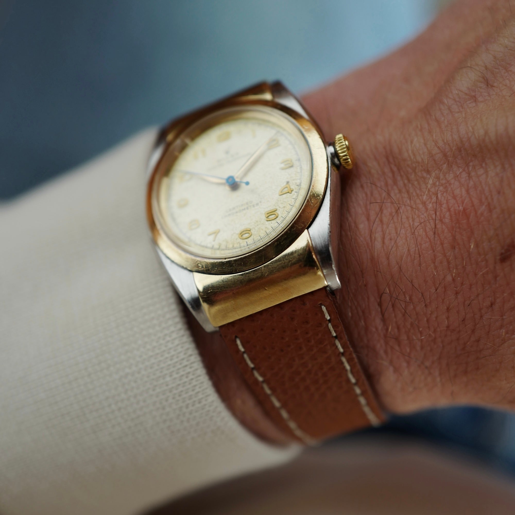 Rolex Two-Tone Hooded Bubbleback