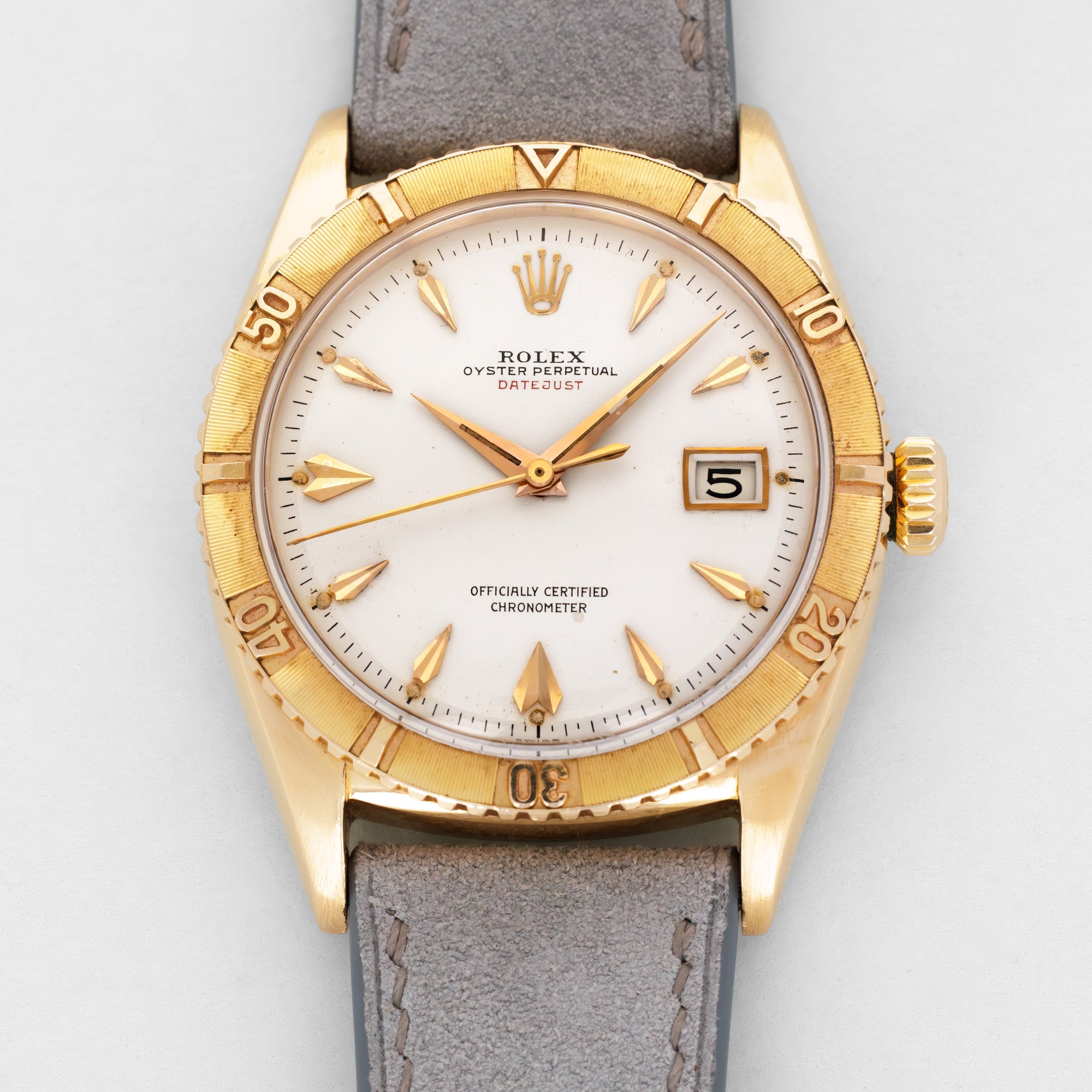 Rolex Rose Gold Turnograph Oyster Perpetual Ref. 6309