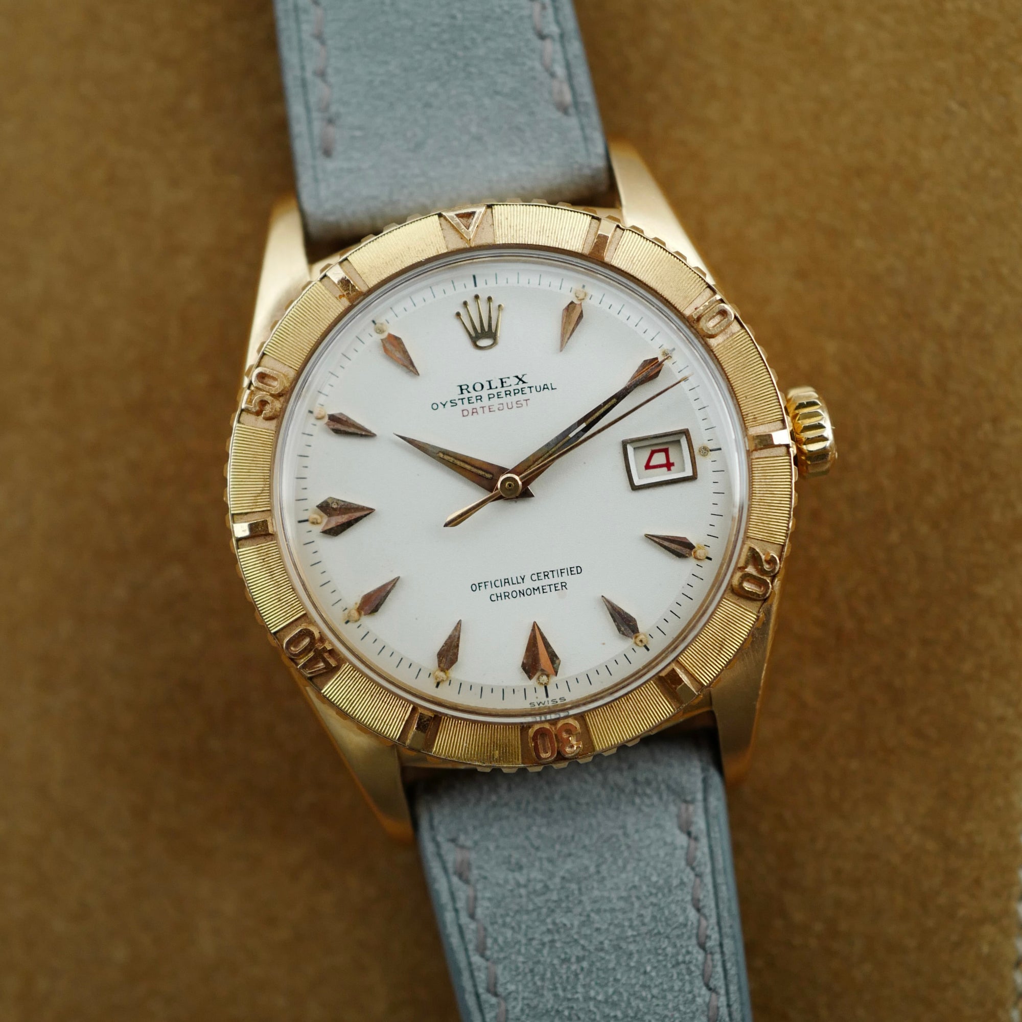 Rolex Rose Gold Turnograph Oyster Perpetual Ref. 6309