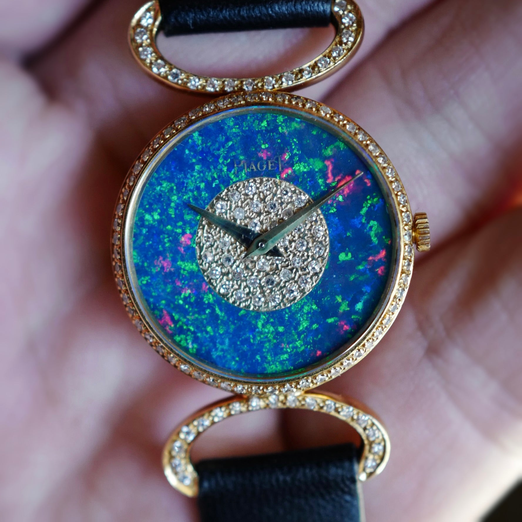 Piaget Yellow Gold with Diamonds and Opal Dial Ref. 9005 DB