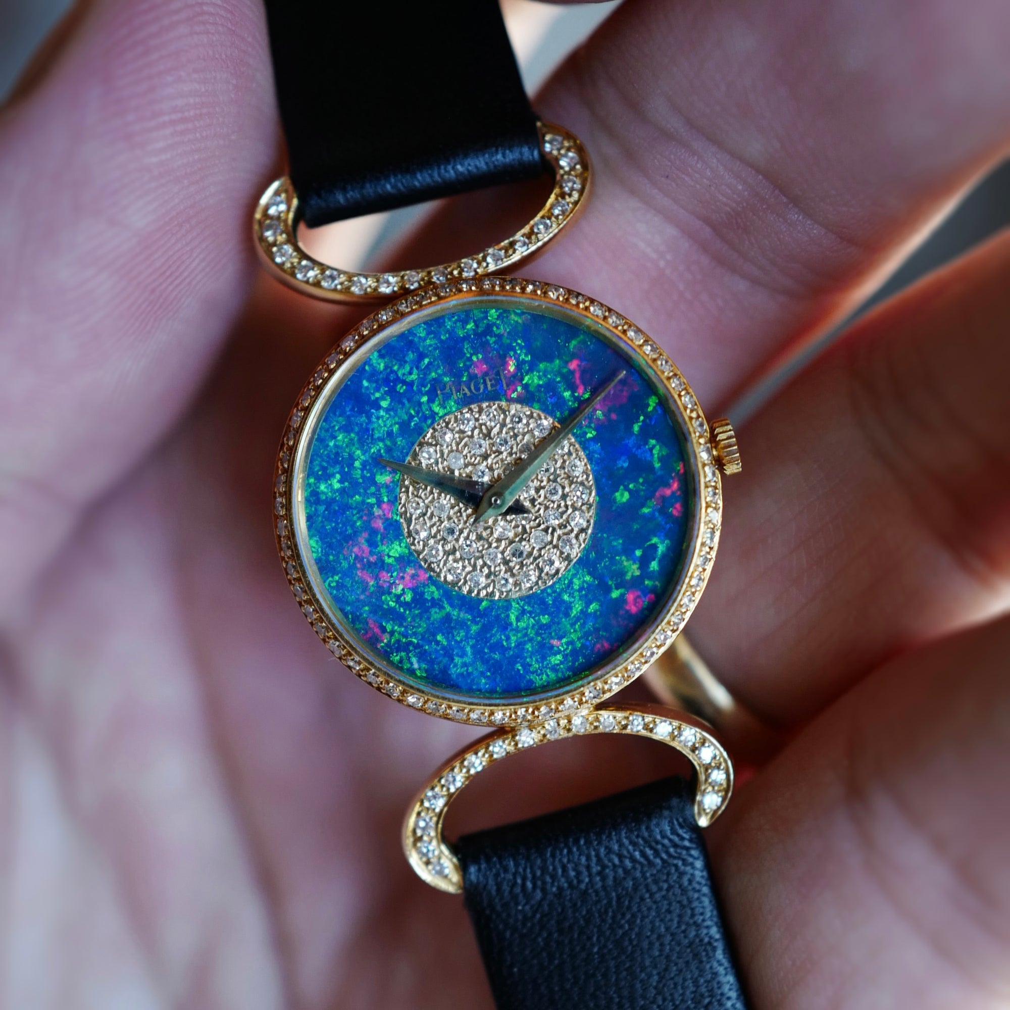 Piaget Yellow Gold with Diamonds and Opal Dial Ref. 9005 DB