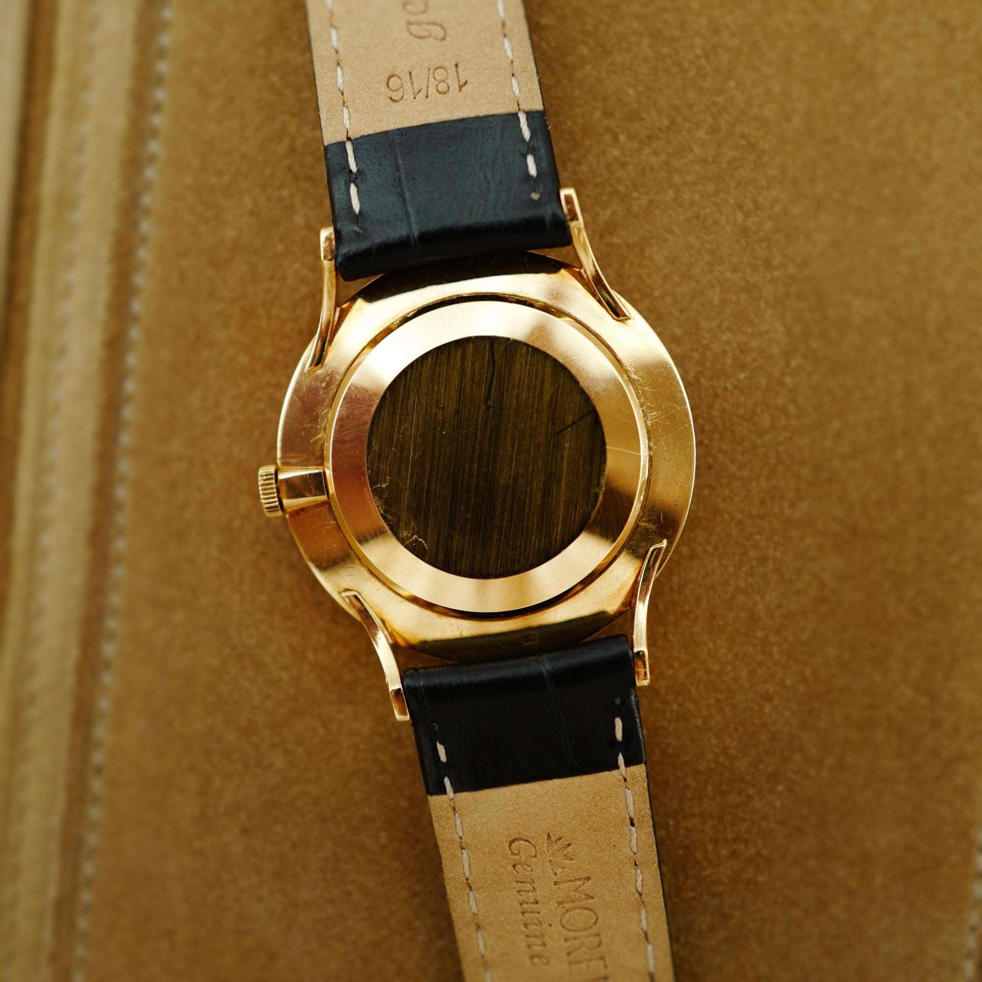 Patek Philippe Yellow Gold Calatrava Watch Ref. 3484 Retailed by Somazzi (New Arrival)