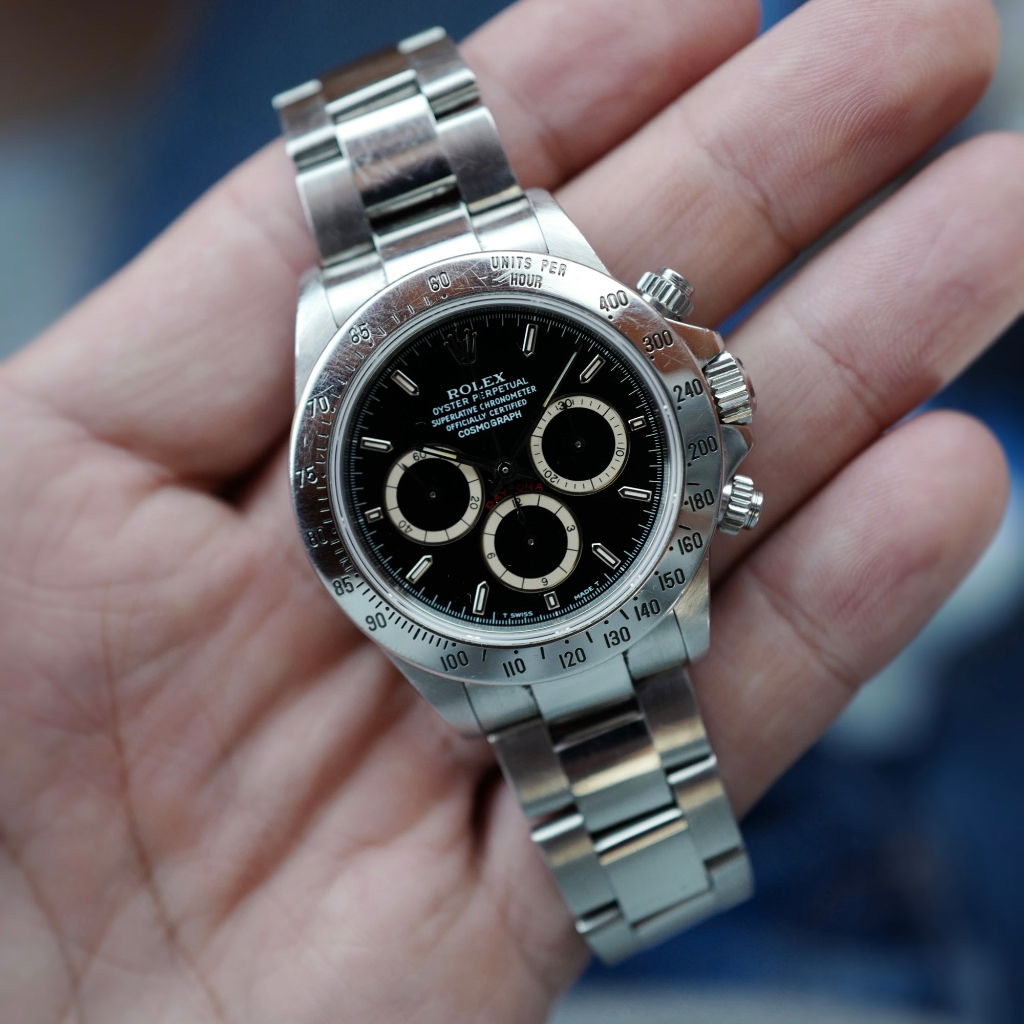 Rolex Zenith Daytona Ref. 16520 with A-serial Hang Tag (New Arrival)