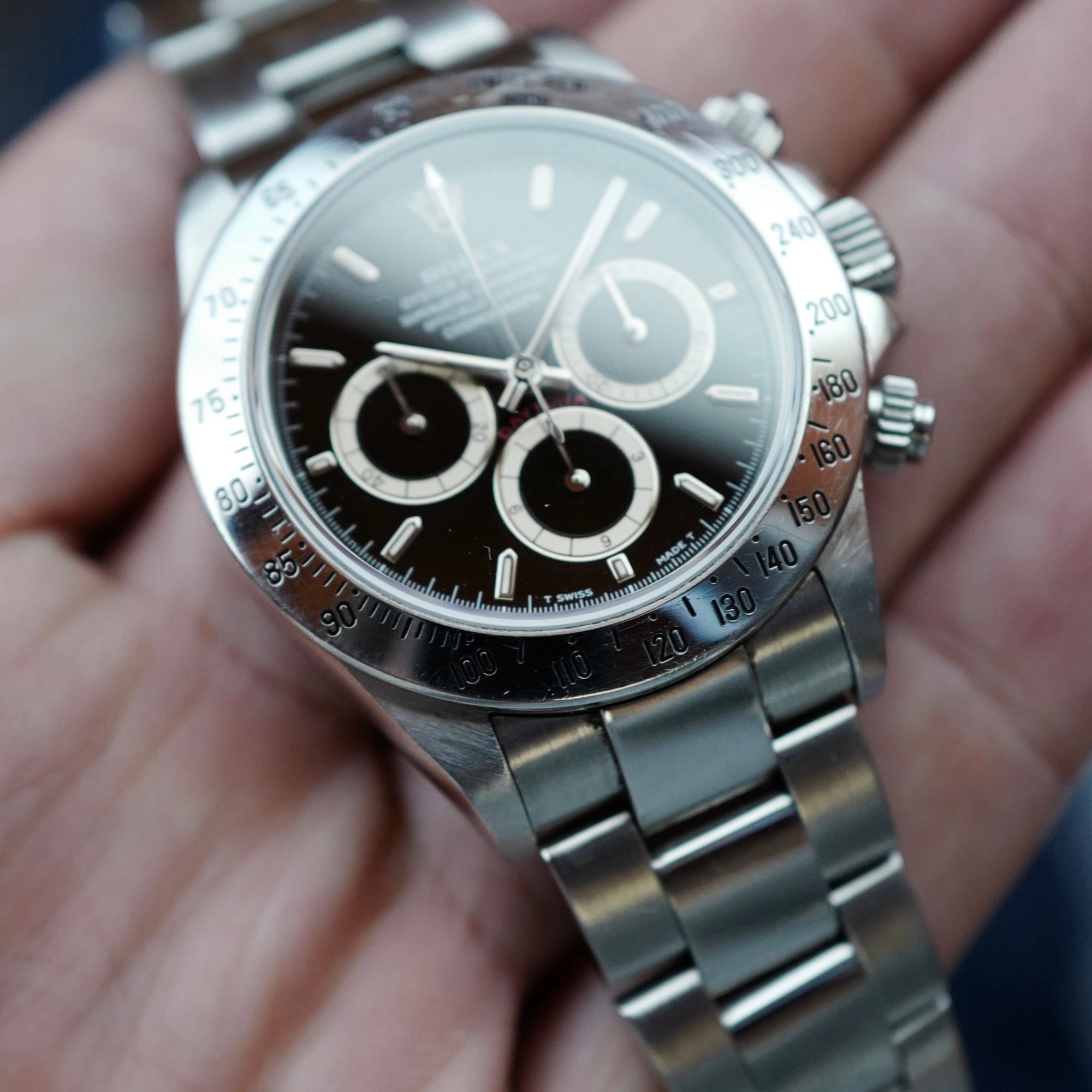Rolex Zenith Daytona Ref. 16520 with A-serial Hang Tag (New Arrival)