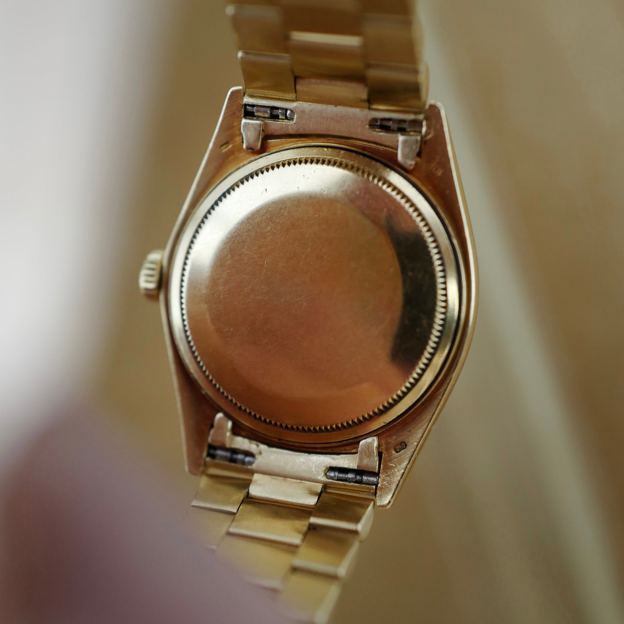 Rolex Yellow Gold Day-Date Green Stella Watch Ref. 18038