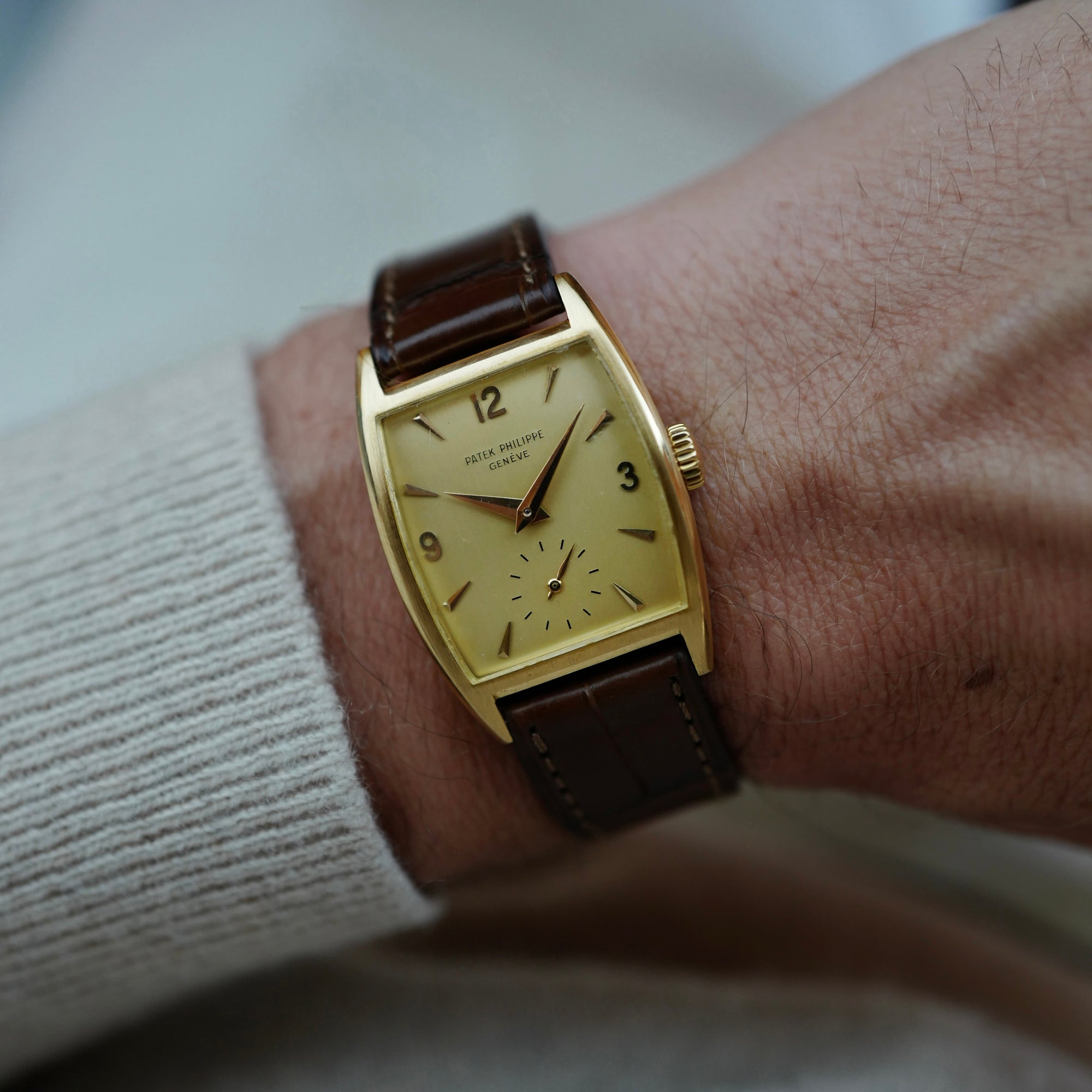 Patek Philippe Yellow Gold Tonneau Ref. 2469 (New Arrival)