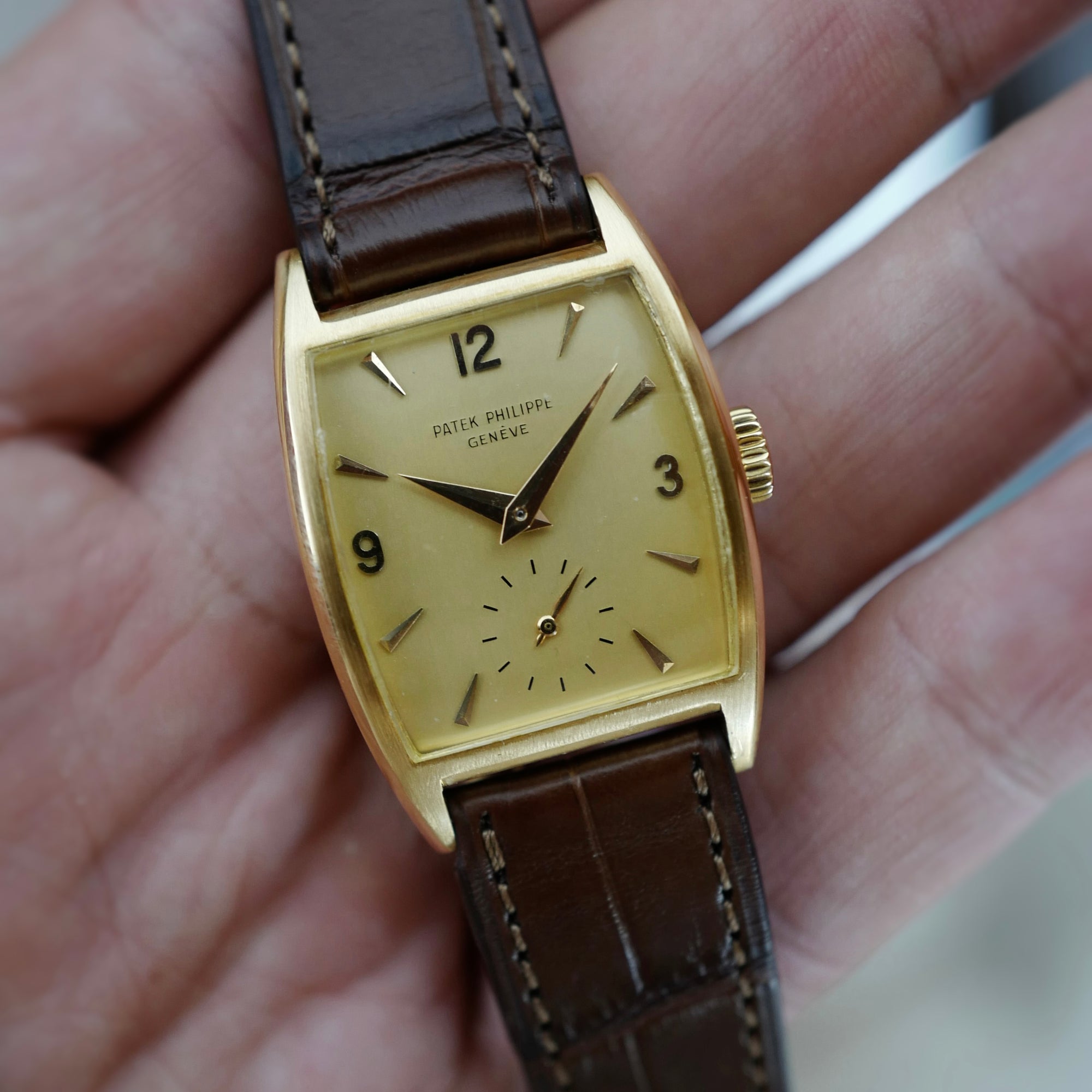 Patek Philippe Yellow Gold Tonneau Ref. 2469 (New Arrival)