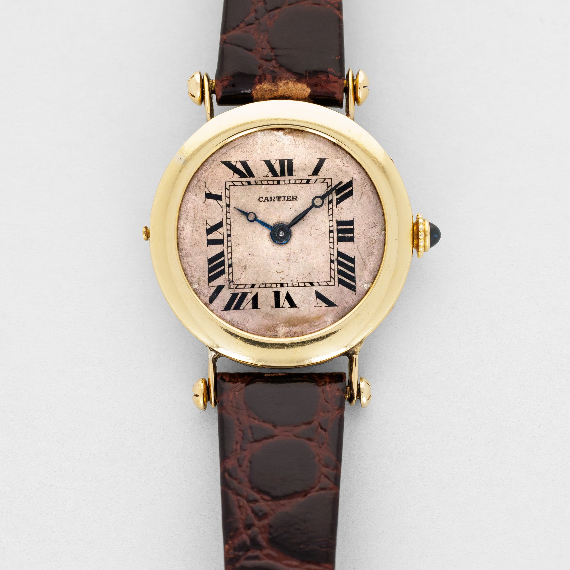 Cartier Yellow Gold Officers Watch, 1910